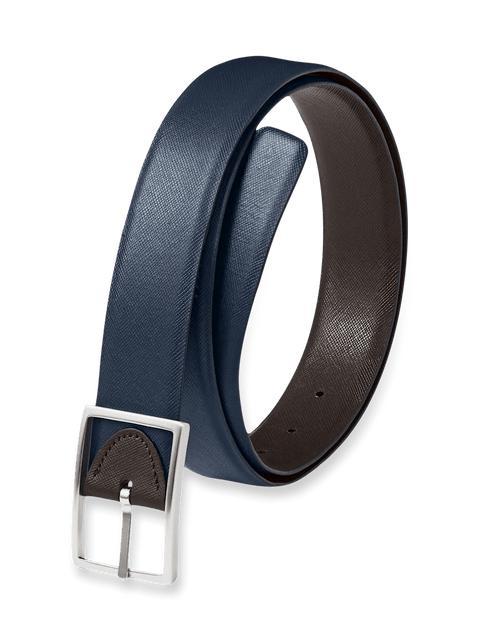 Anderson Reversible Belt - Navy/brown Product Image