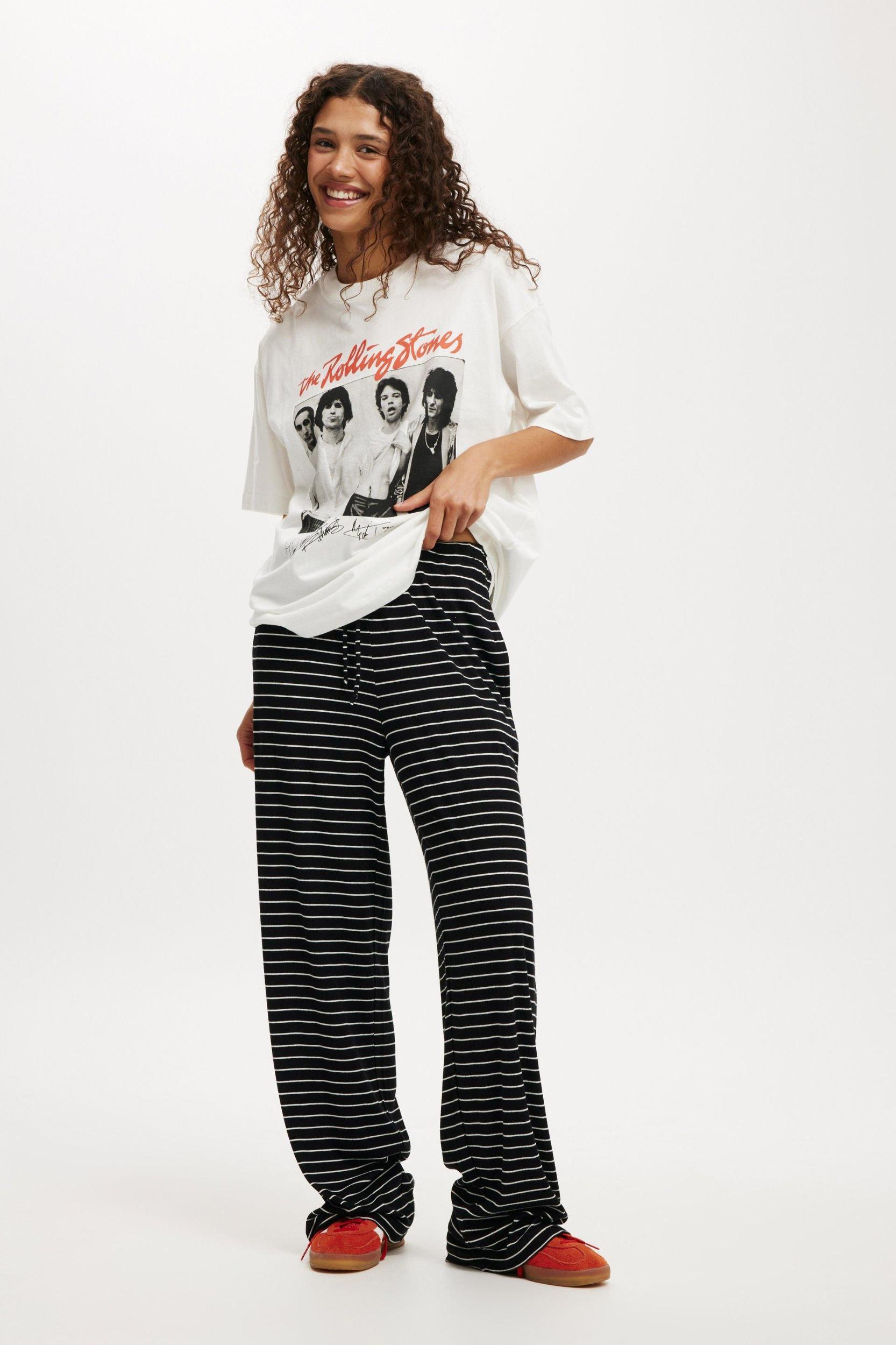 Rolling Stones Music Boxy Graphic Tee Product Image