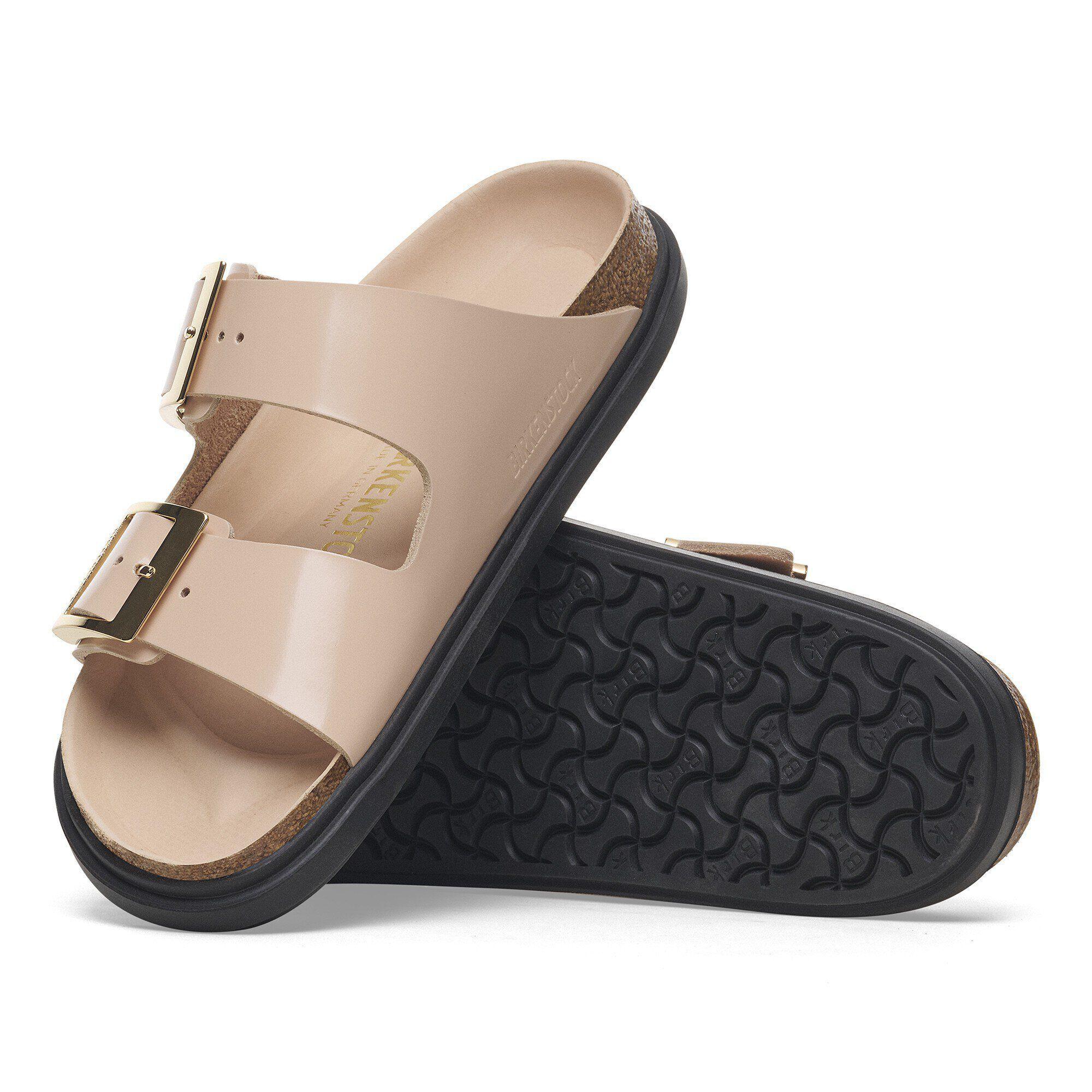 Arizona Droplet Buckle Natural Leather Patent Product Image