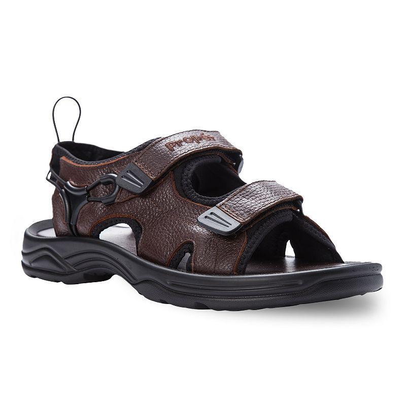 Propet Surfwalker Men's Sandals, Size: 9 XW, Brown Product Image