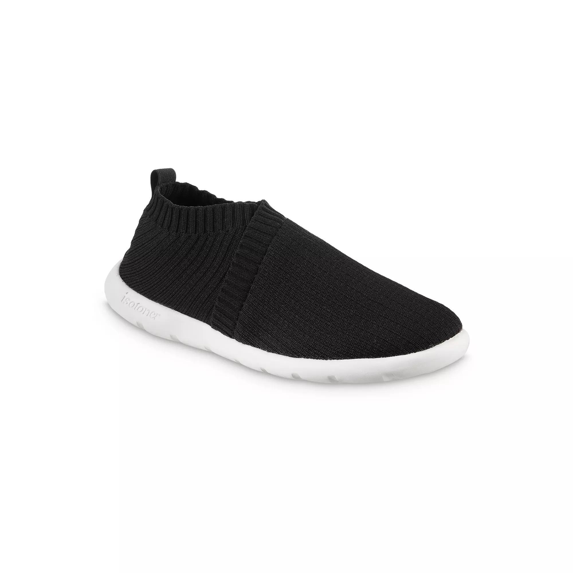 Zenz From Isotoner Womens Knit Slip-On Shoes Evening Brown Product Image