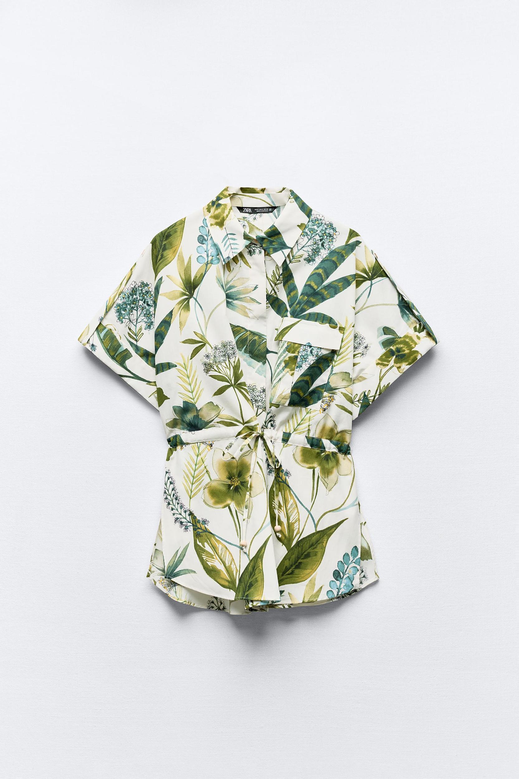 STRAIGHT CUT PRINTED PANTS Product Image