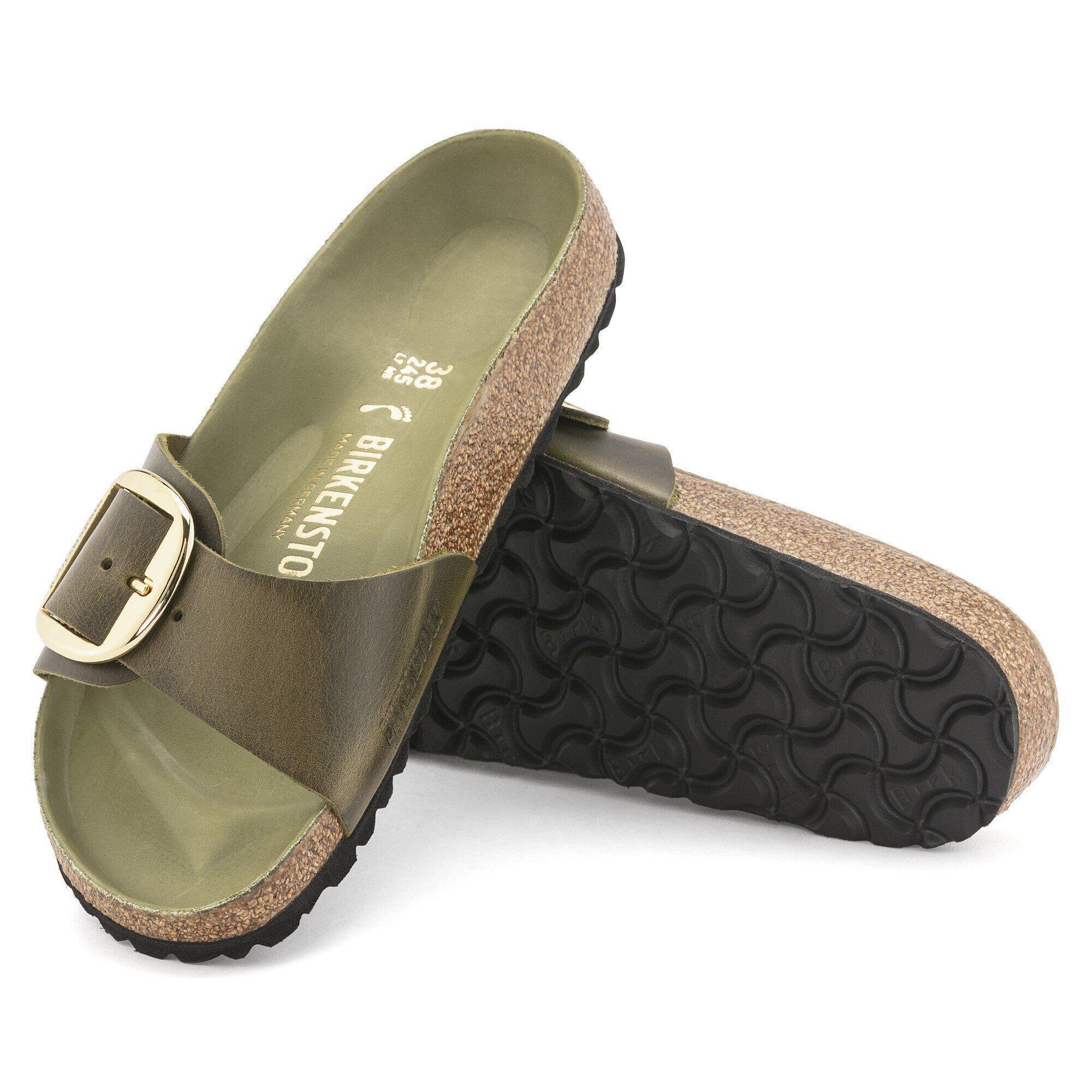 Madrid Big Buckle Natural Leather Oiled Product Image