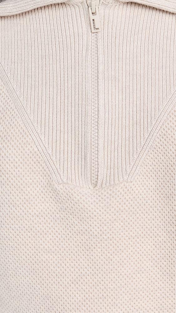 Lunya Cozy Collared Quarter Zip Pullover | Shopbop Product Image