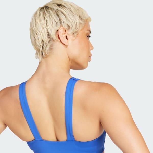 adidas All Me Luxe Medium-Support Bra Core Black 2XS C-D Womens Product Image