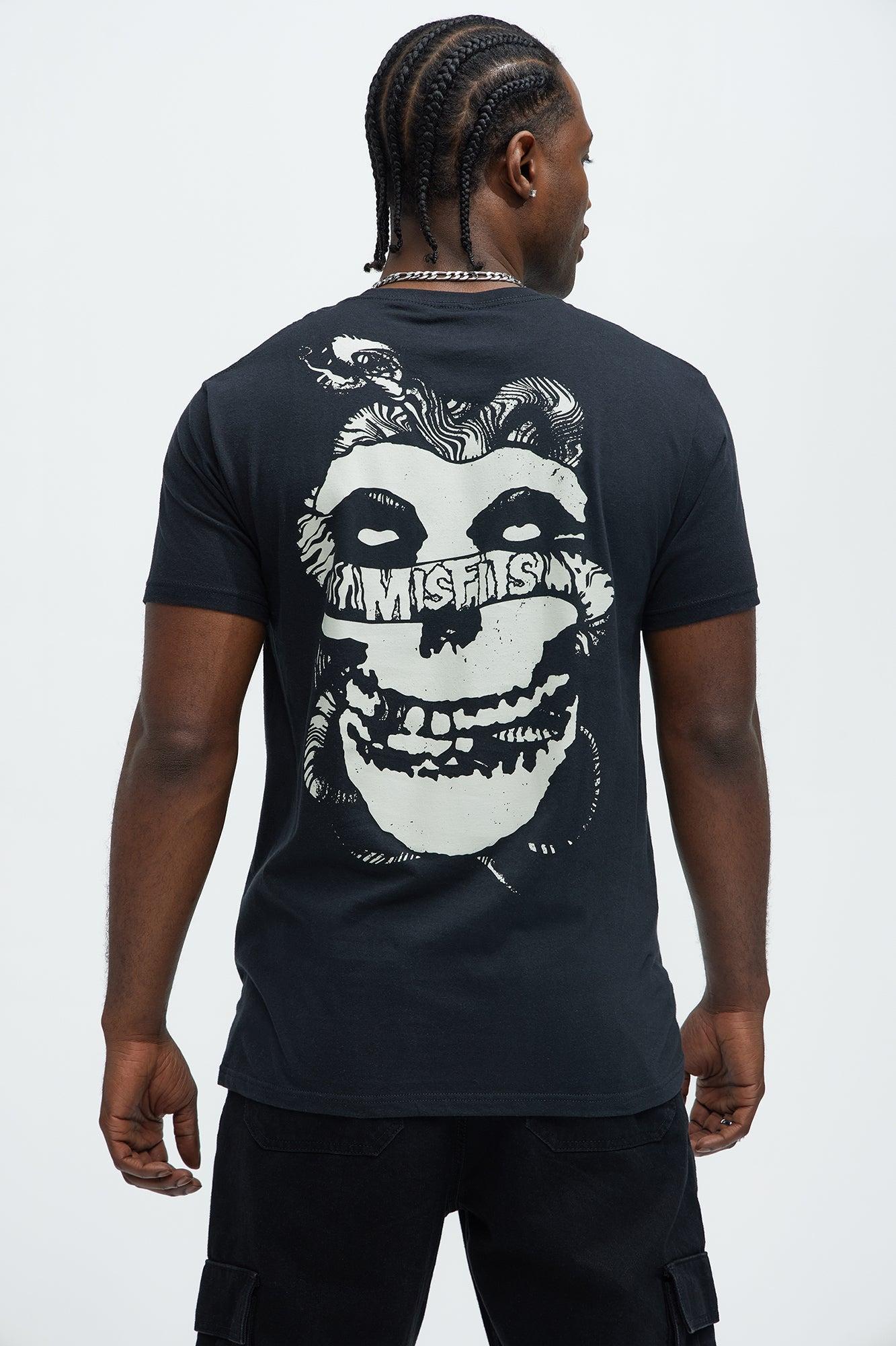 Misfits Serpent Short Sleeve Tee - Black Product Image