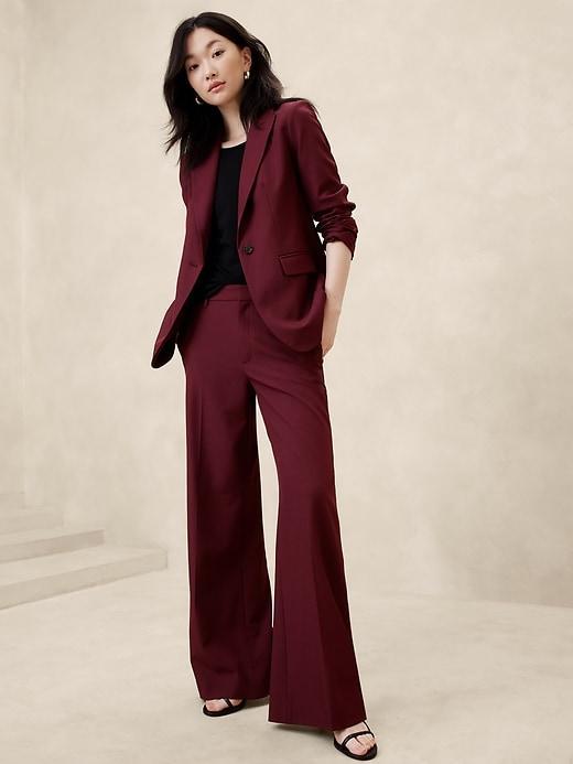 Sculpted Wide-Leg Trouser Product Image