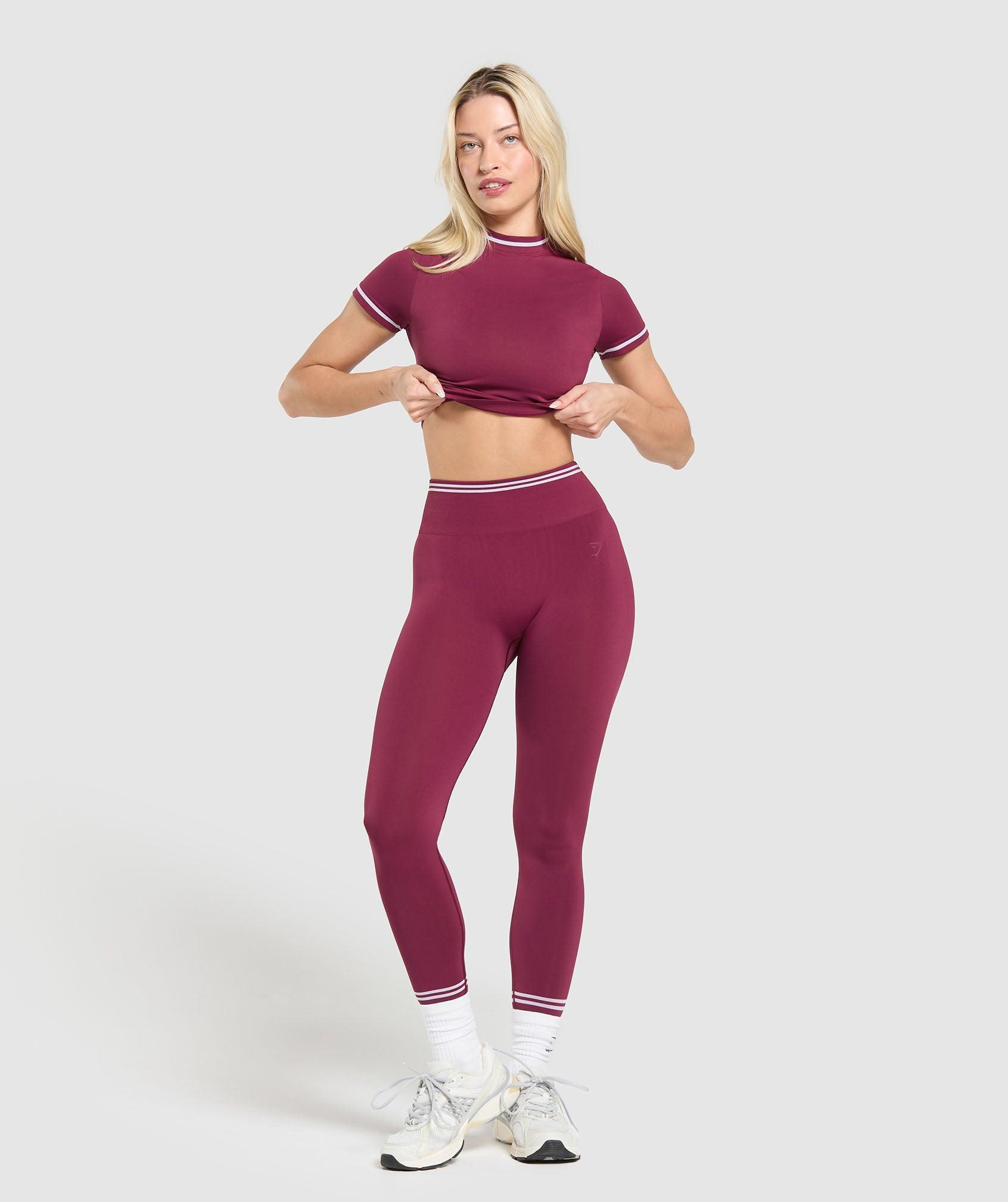 Contrast Seamless Midi Tee Product Image