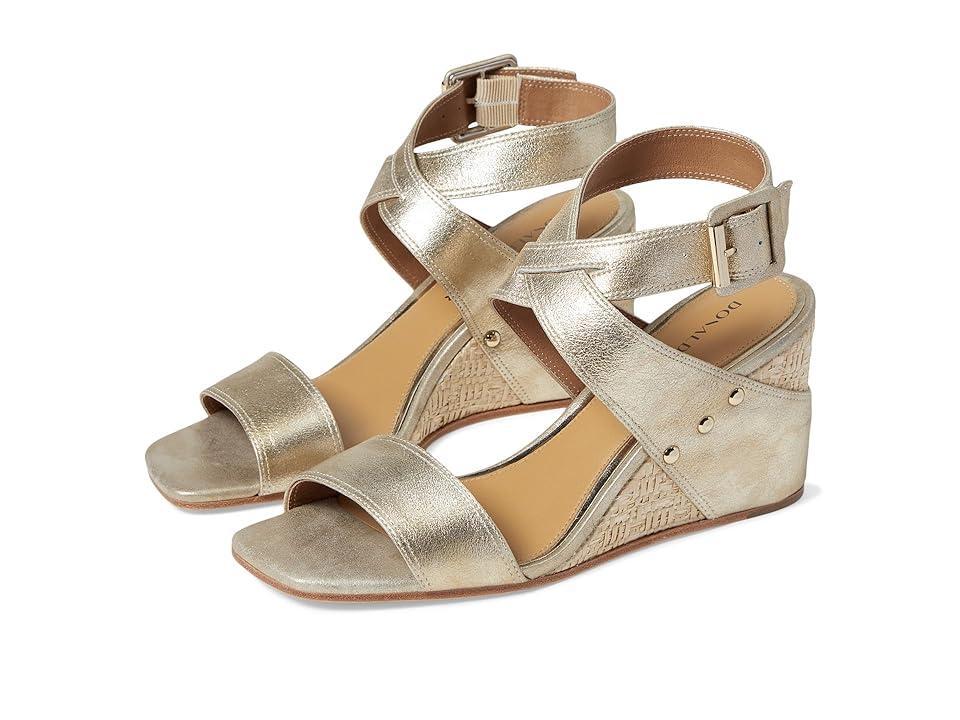 Donald Pliner Womens Crisscross Ankle Strap Wedge Sandals Product Image