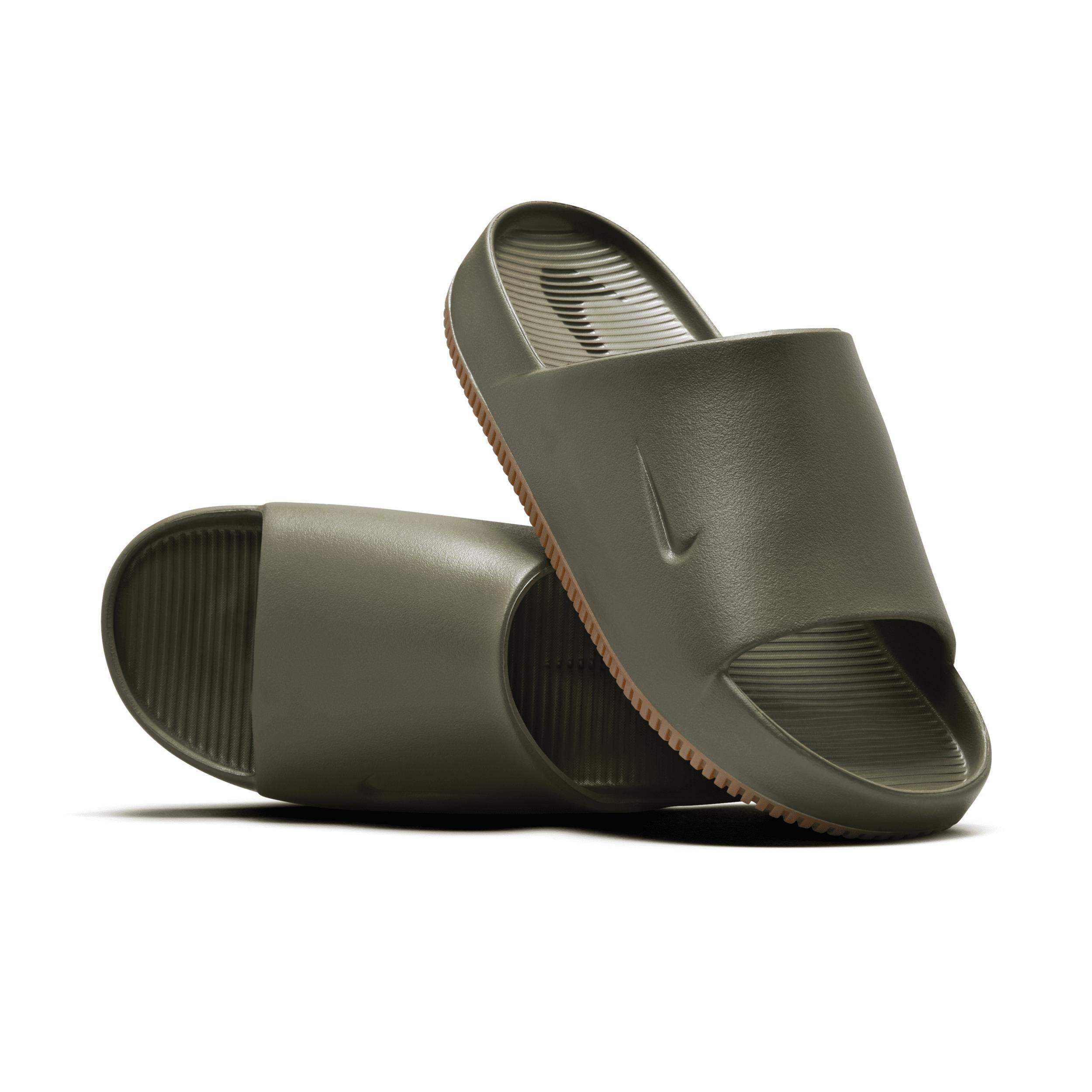Nike Calm Men's Slide Sandals, Size: 7, Green Gum Product Image