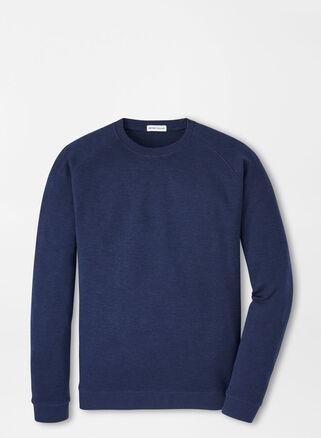 Peter Millar Mens Crown Comfort Knit Crew | Color: Navy | Size: XL Product Image