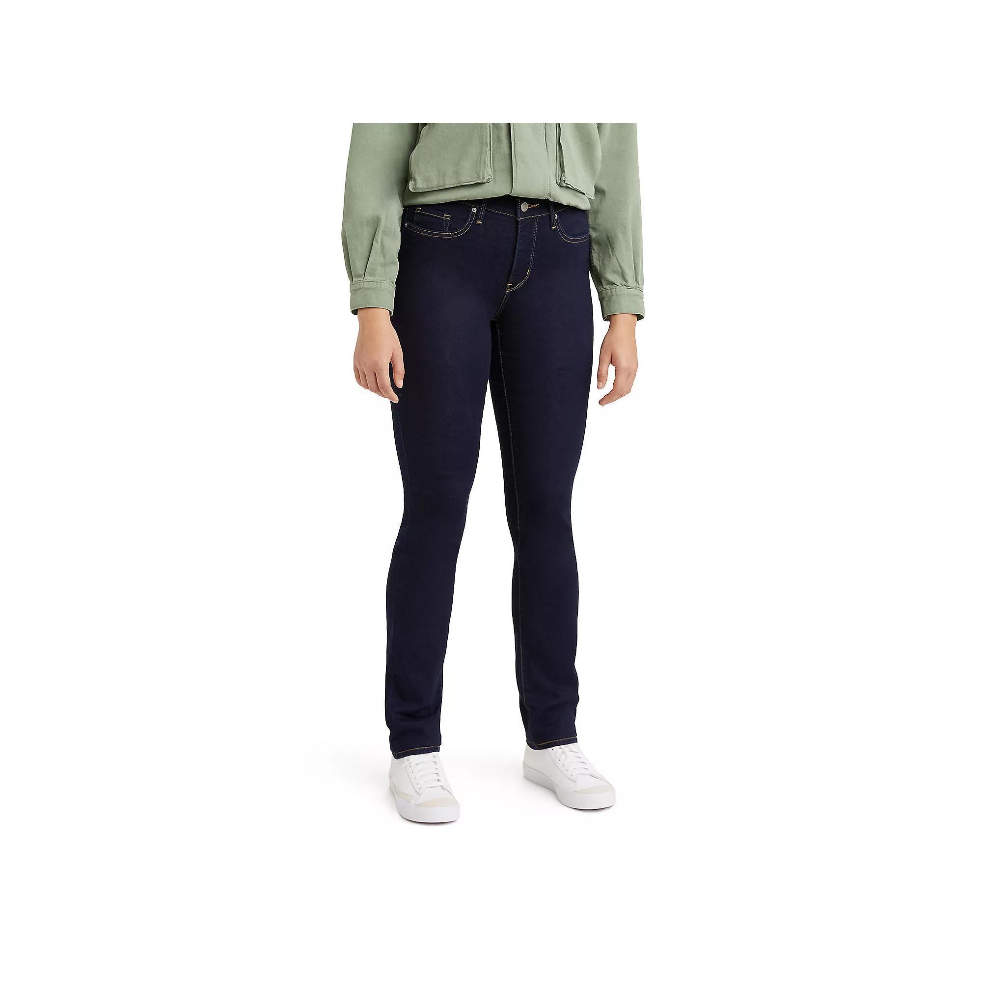 Levis 312 Shaping Slim Leg Midweight Stretch Denim Mid Rise Jeans Product Image