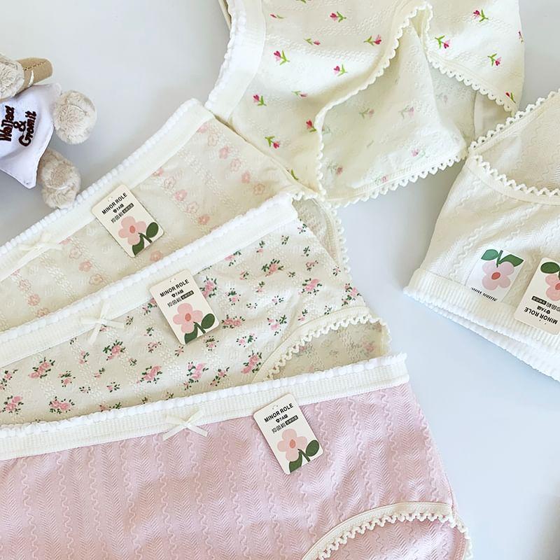 Lace Trim Panty Product Image
