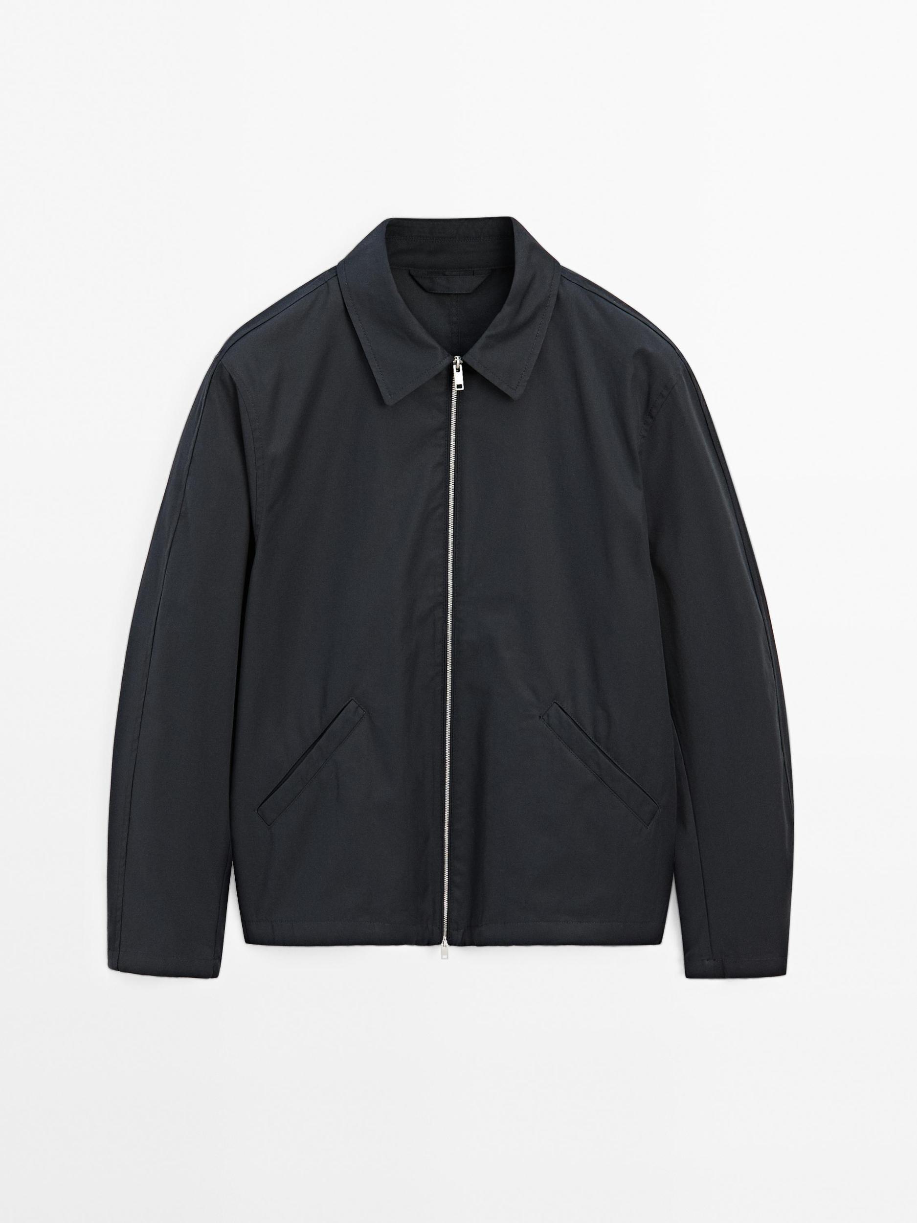 Water-repellent 100% cotton jacket Product Image