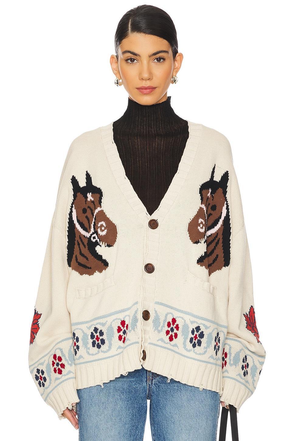 x REVOLVE Horse Cardigan Found Product Image