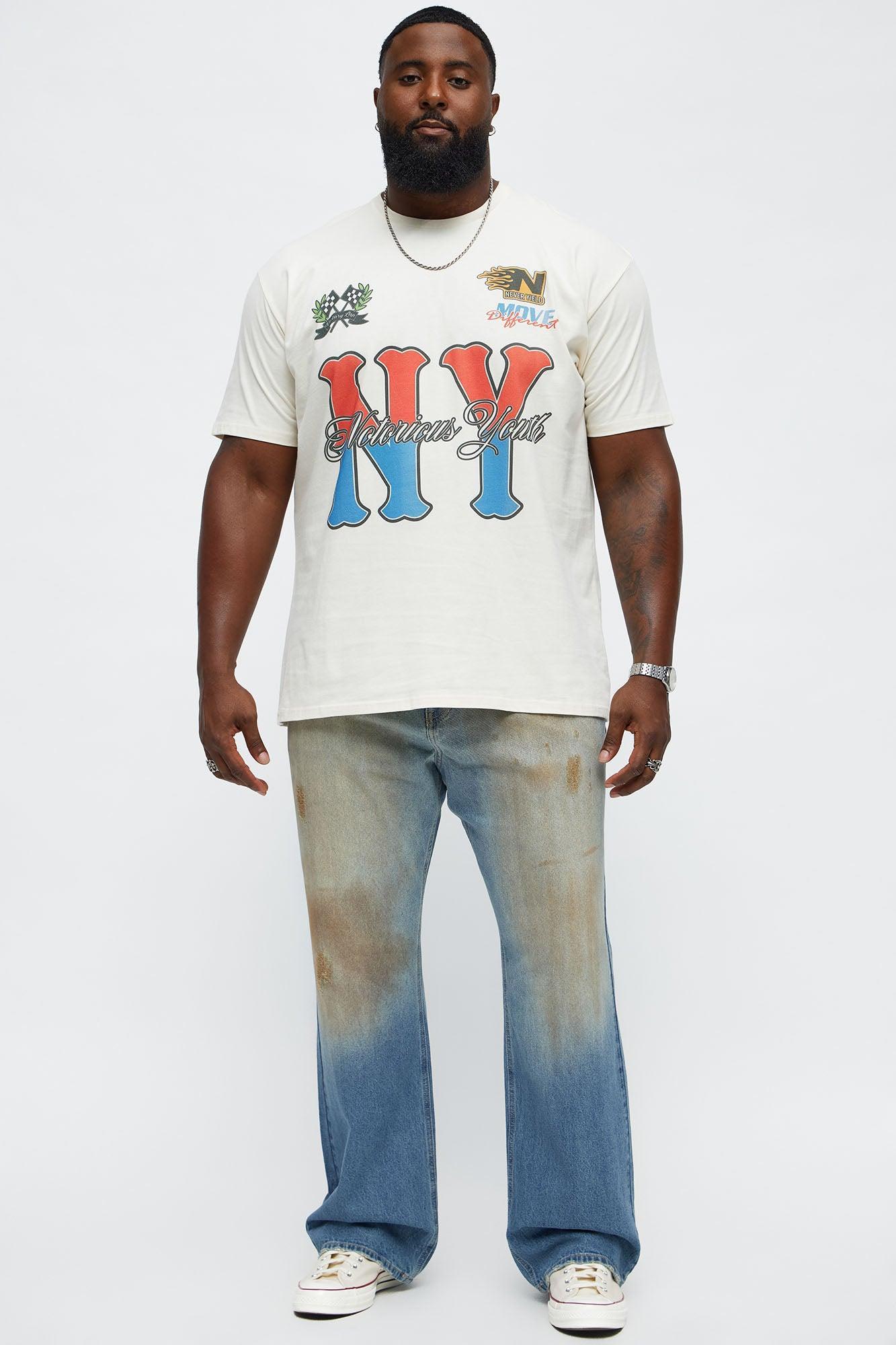 Notorious Youth Short Sleeve Tee - Off White Male Product Image