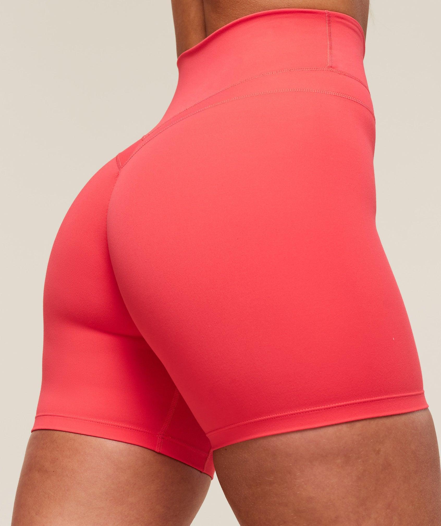 Gymshark Minimal Sports Bra - Coral Red Female Product Image