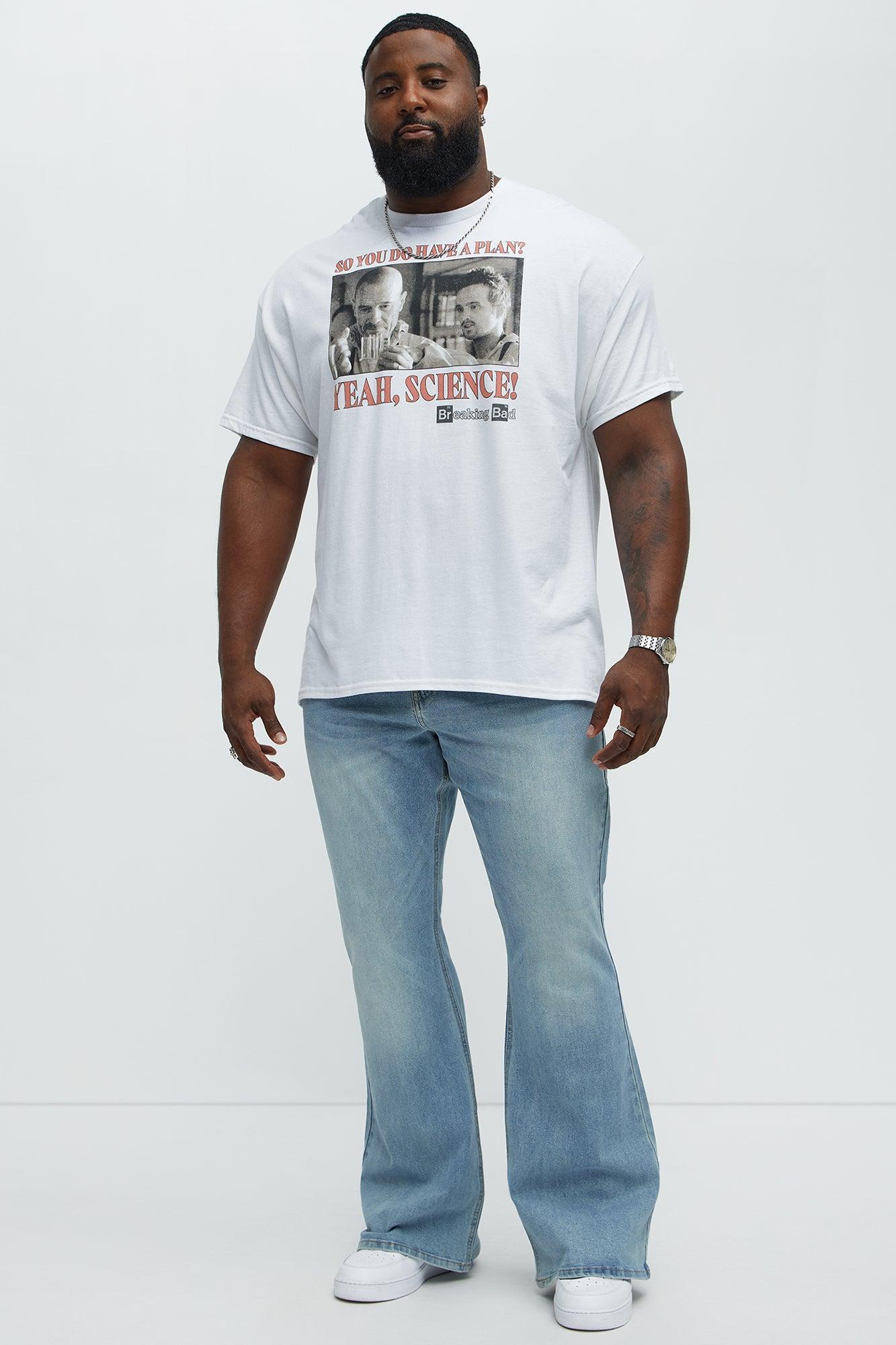 Breaking Bad Yeah Science Short Sleeve Tee - White Male Product Image