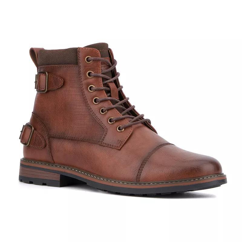 Reserved Footwear Emmett Men's Ankle Boots, Size: 9, Red Product Image