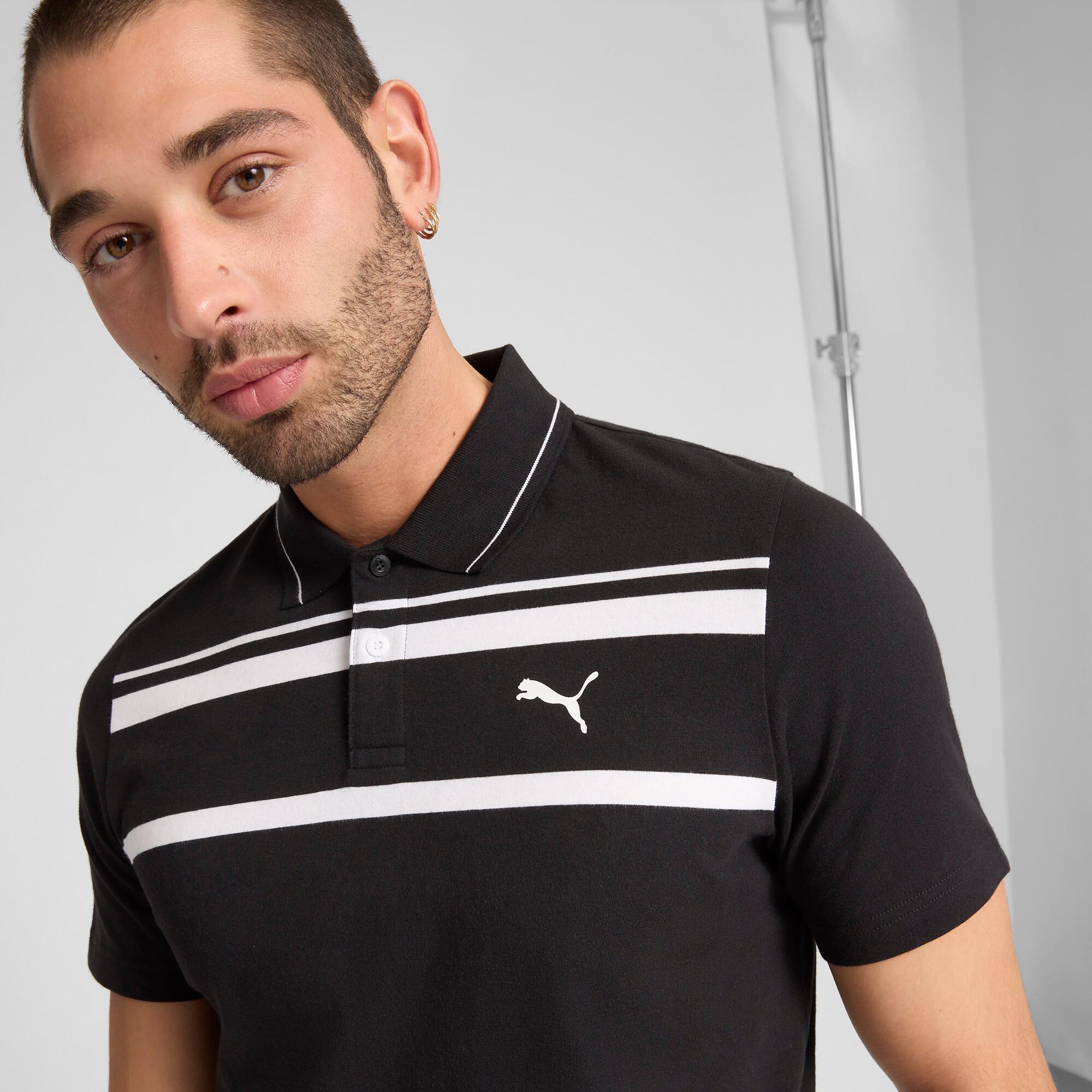 PUMA ESS ELEVATED Men's Polo Shirt Product Image