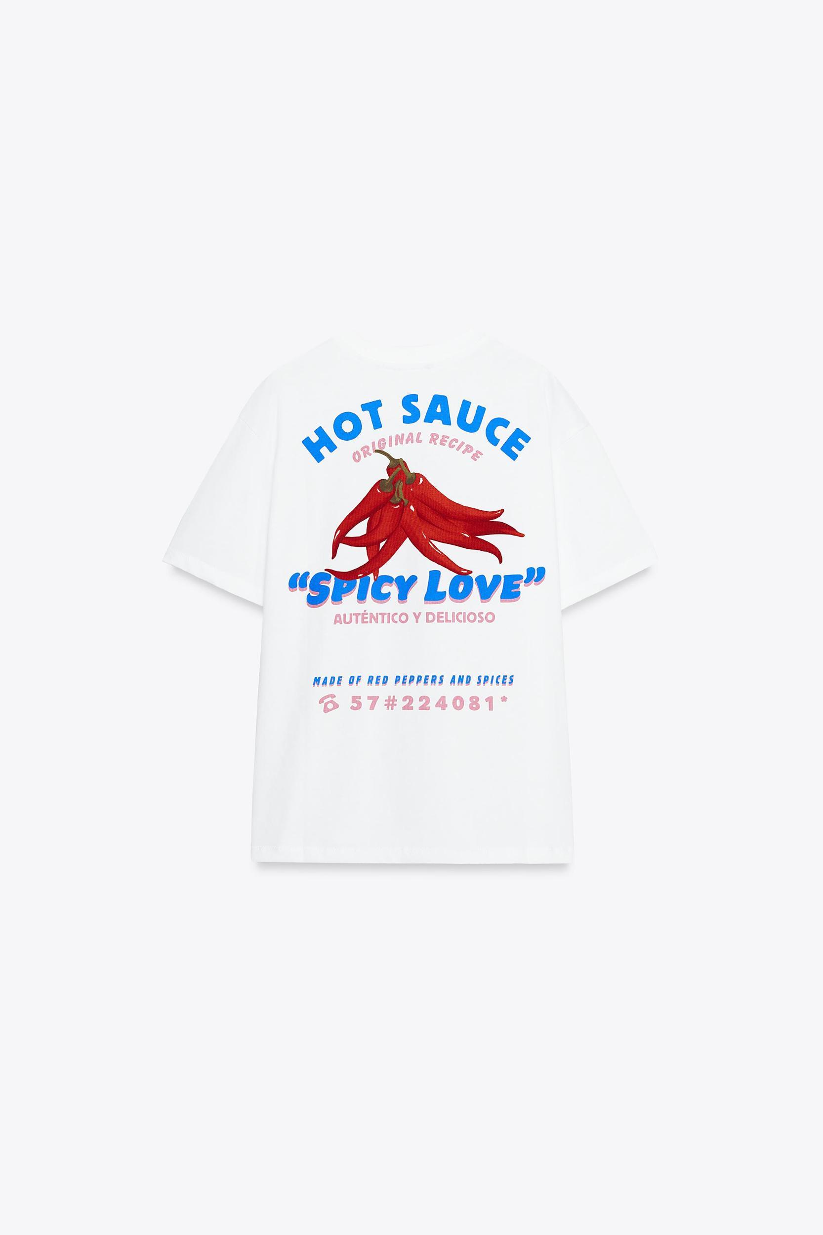 TEXT PRINT T-SHIRT Product Image