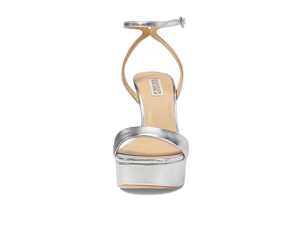 Caia Crystal Heart Platform Sandals Product Image