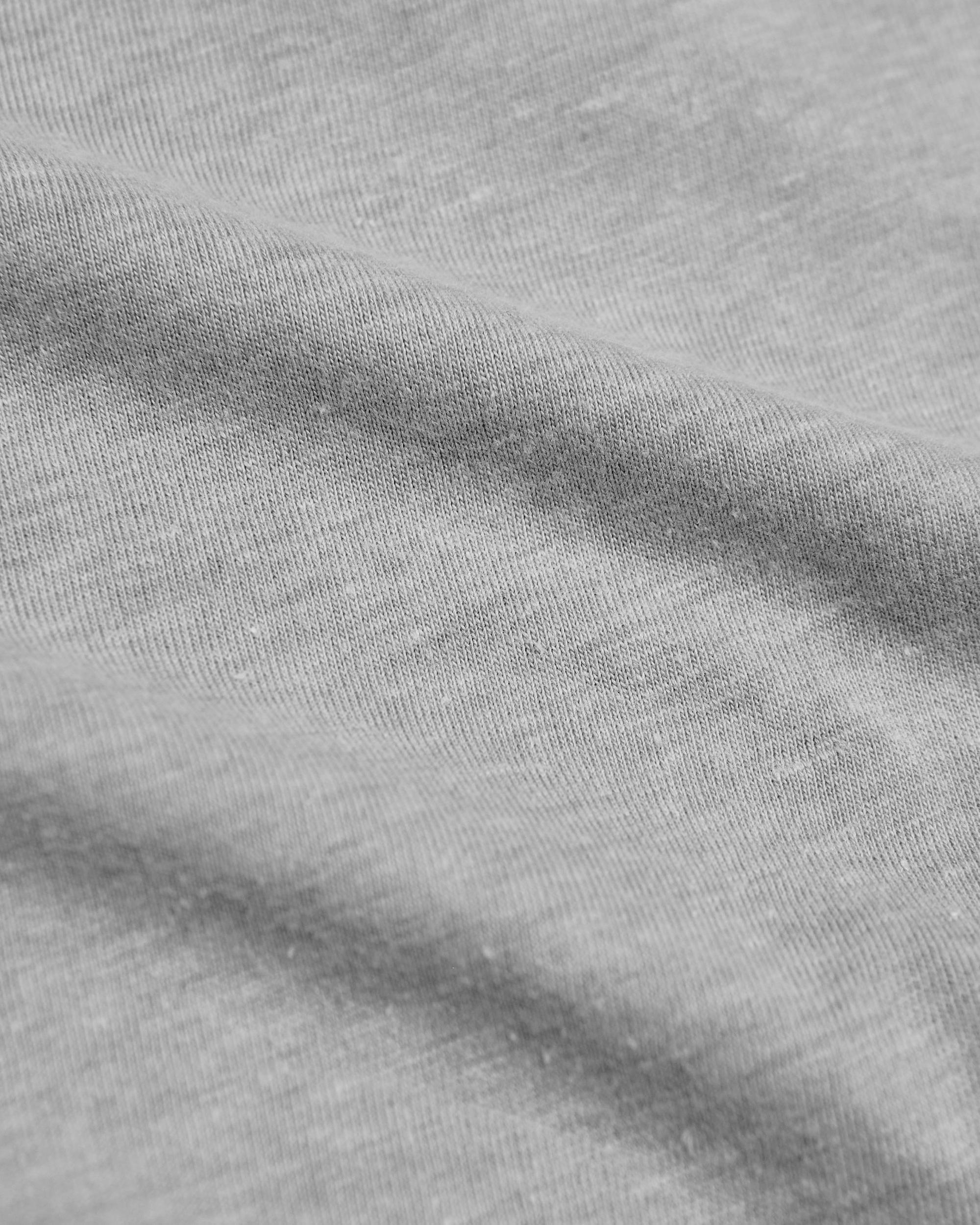 Heather Gray Hooded Long Sleeve T-Shirt Product Image