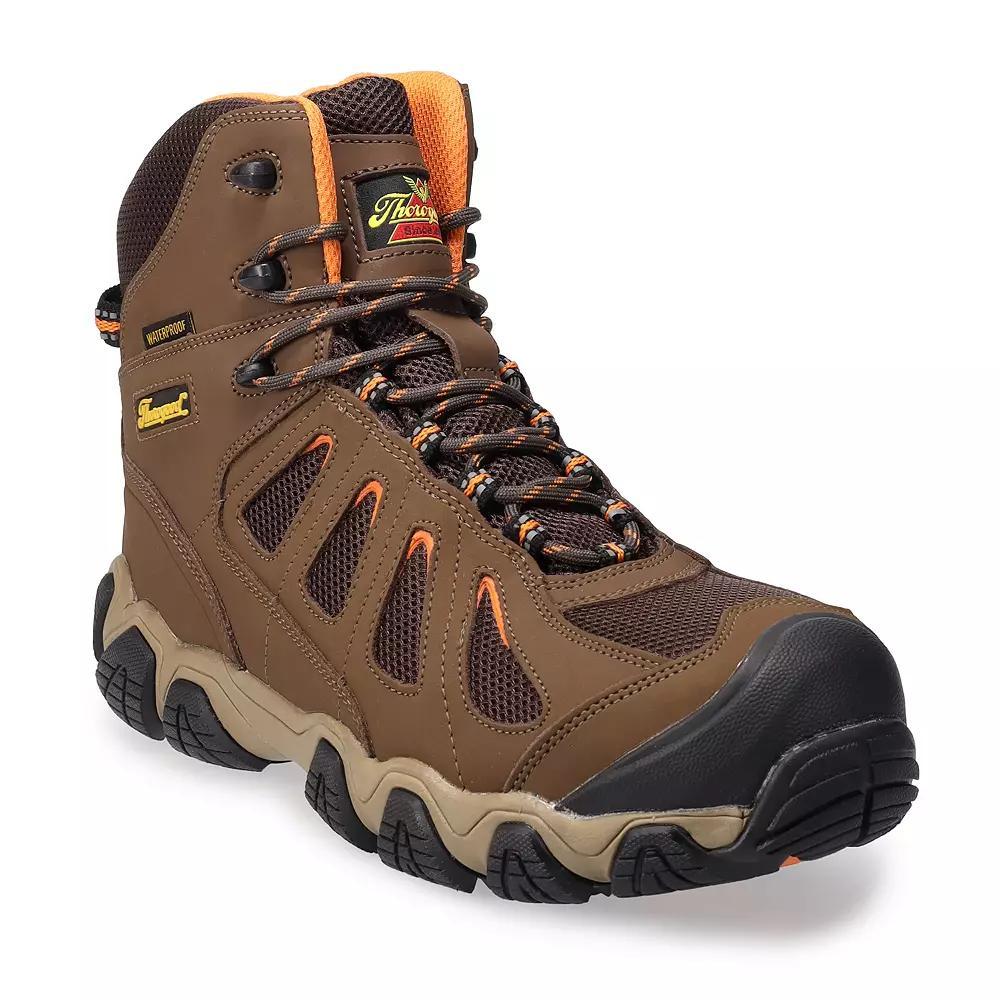 Thorogood Crosstrex Men's 6-Inch Waterproof Composite-Toe Work Boots, Size: 9.5, Brown Product Image