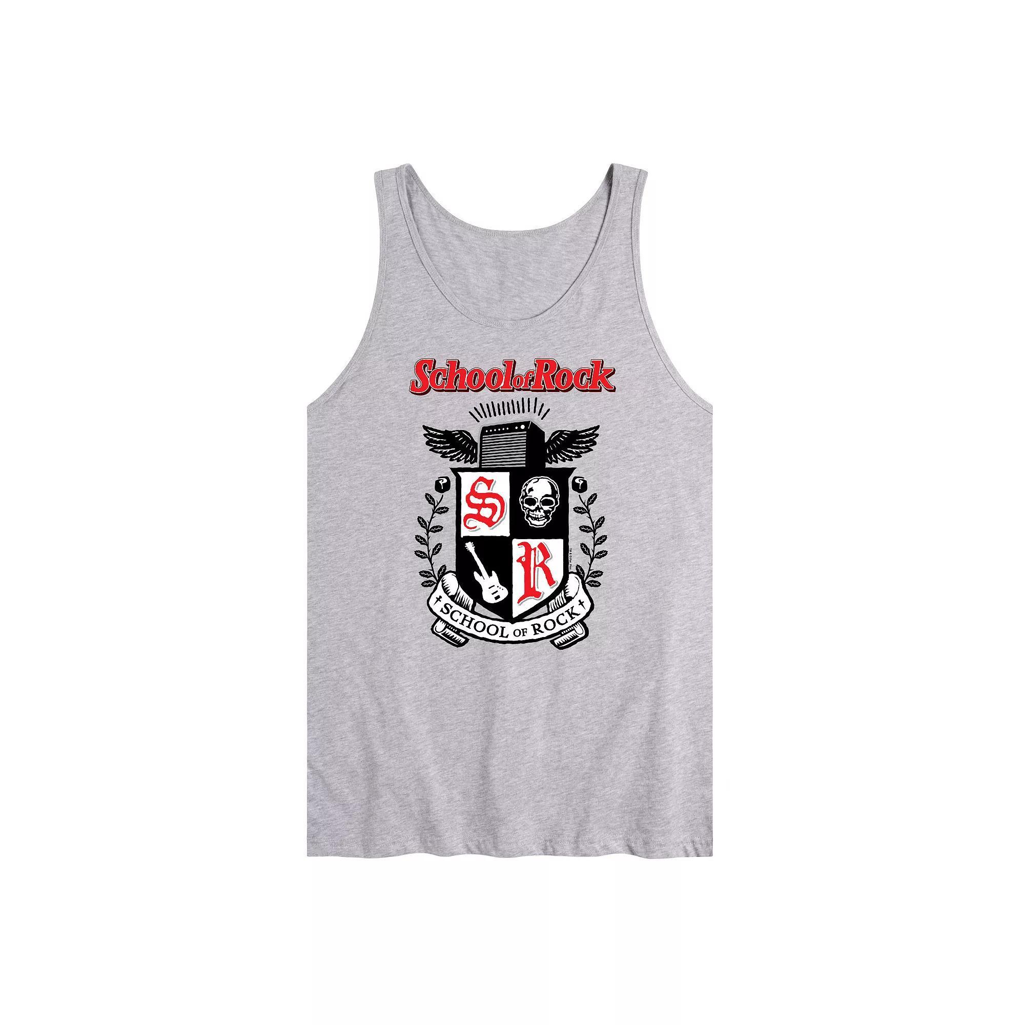 Mens School Of Rock Crest Tank Top Product Image