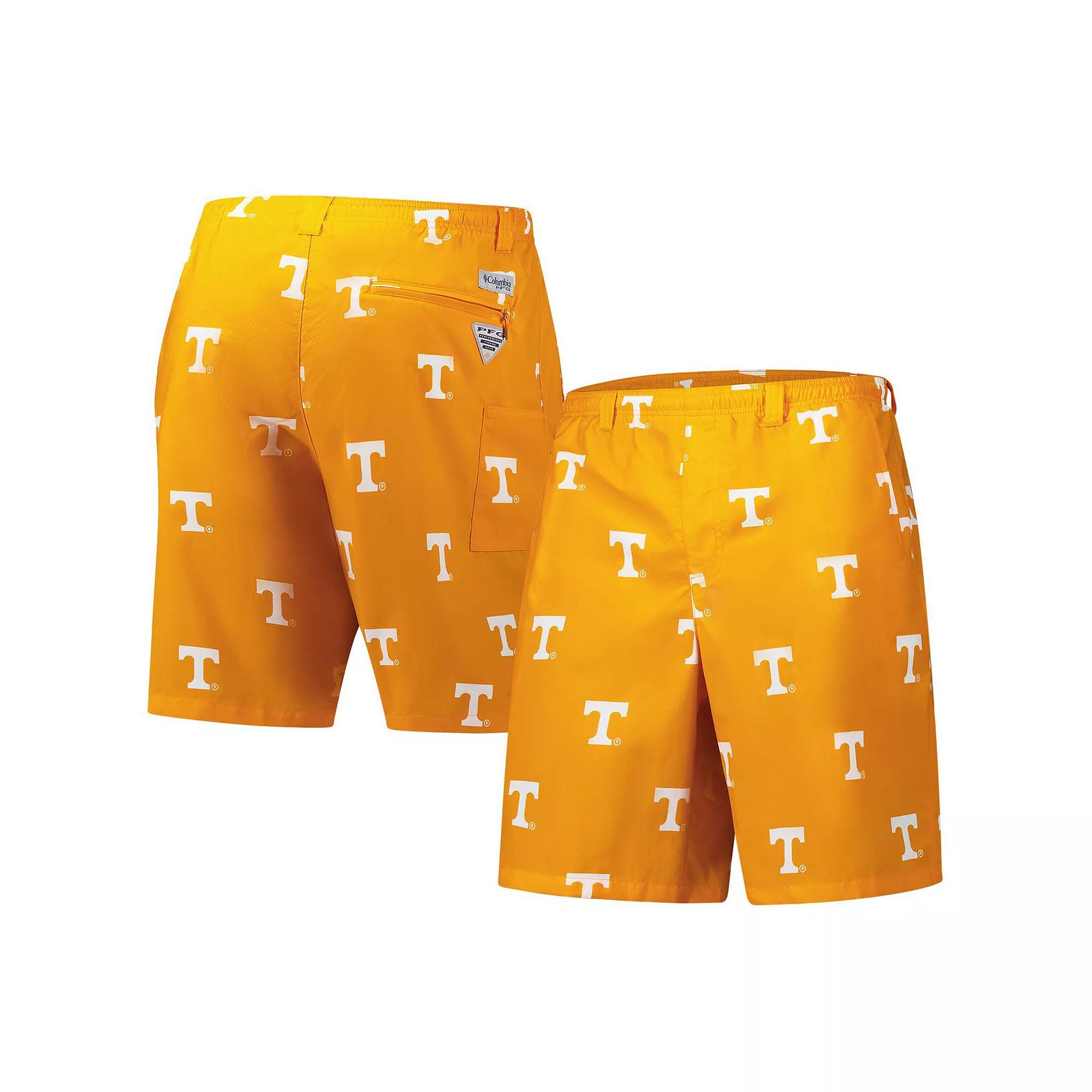 Men's Columbia Tennessee Orange Tennessee Volunteers PFG Backcast™ III Omni-Shade™ Shorts, Size: XL Product Image