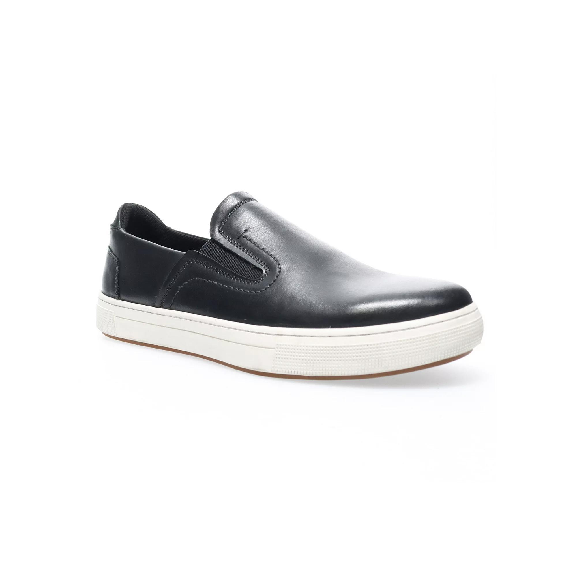 Propet Kedrick Men's Slip-On Leather Sneakers, Size: 9 XW, Blue Product Image