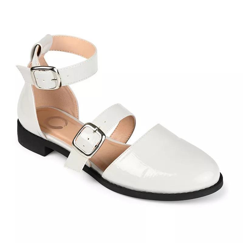 Journee Constance Women's Flats, Size: 7, Off White Product Image