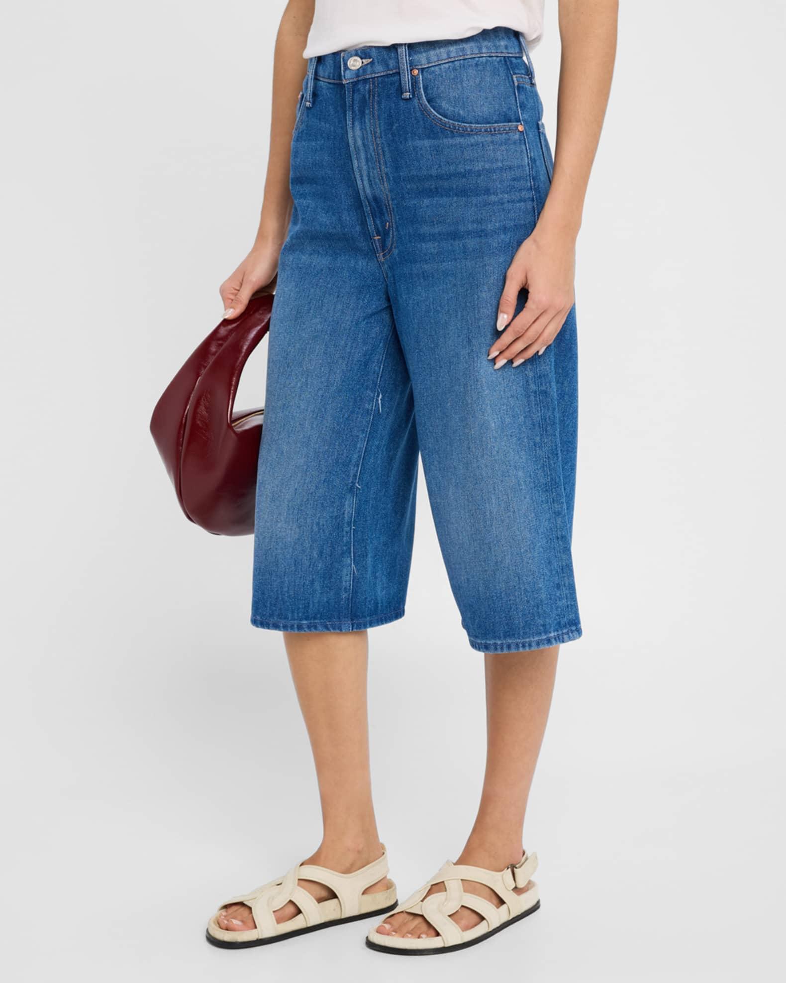 The Whole Lot Zip Capri Jeans Product Image