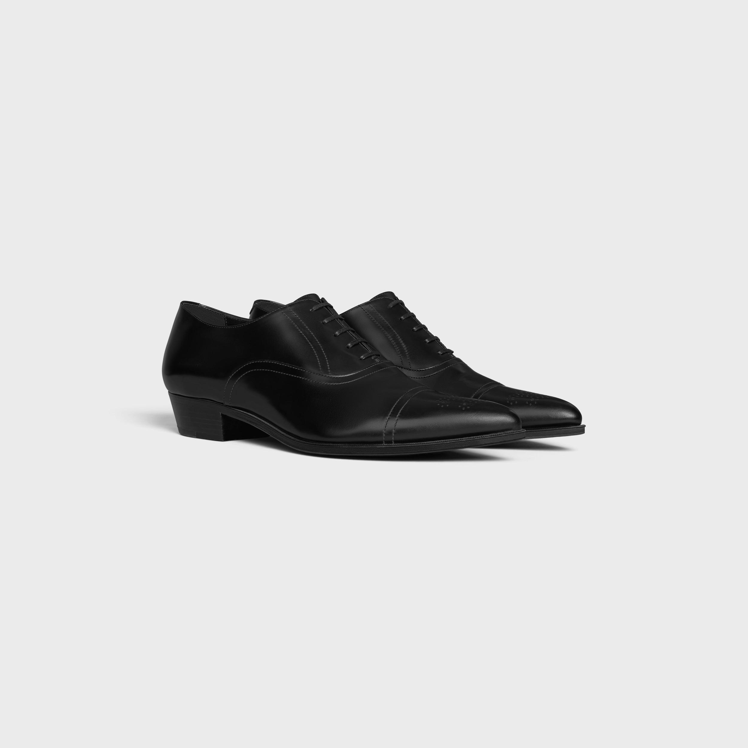 CELINE JUDE PERFORATED OXFORD IN POLISHED BULL Product Image