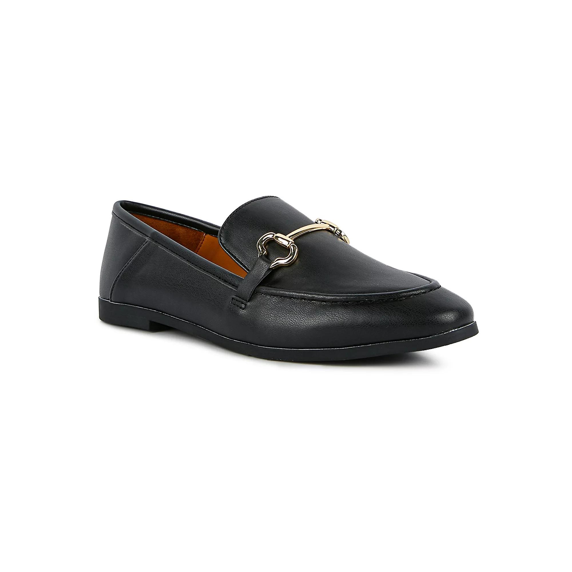 London Rag Maurice Women's Loafers, Size: 5, Black Product Image
