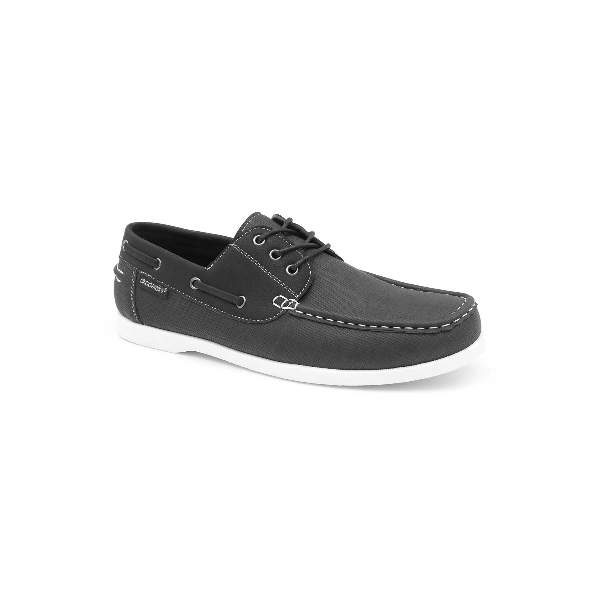 Akademiks Marina 2 Mens Boat Shoes Blue Product Image