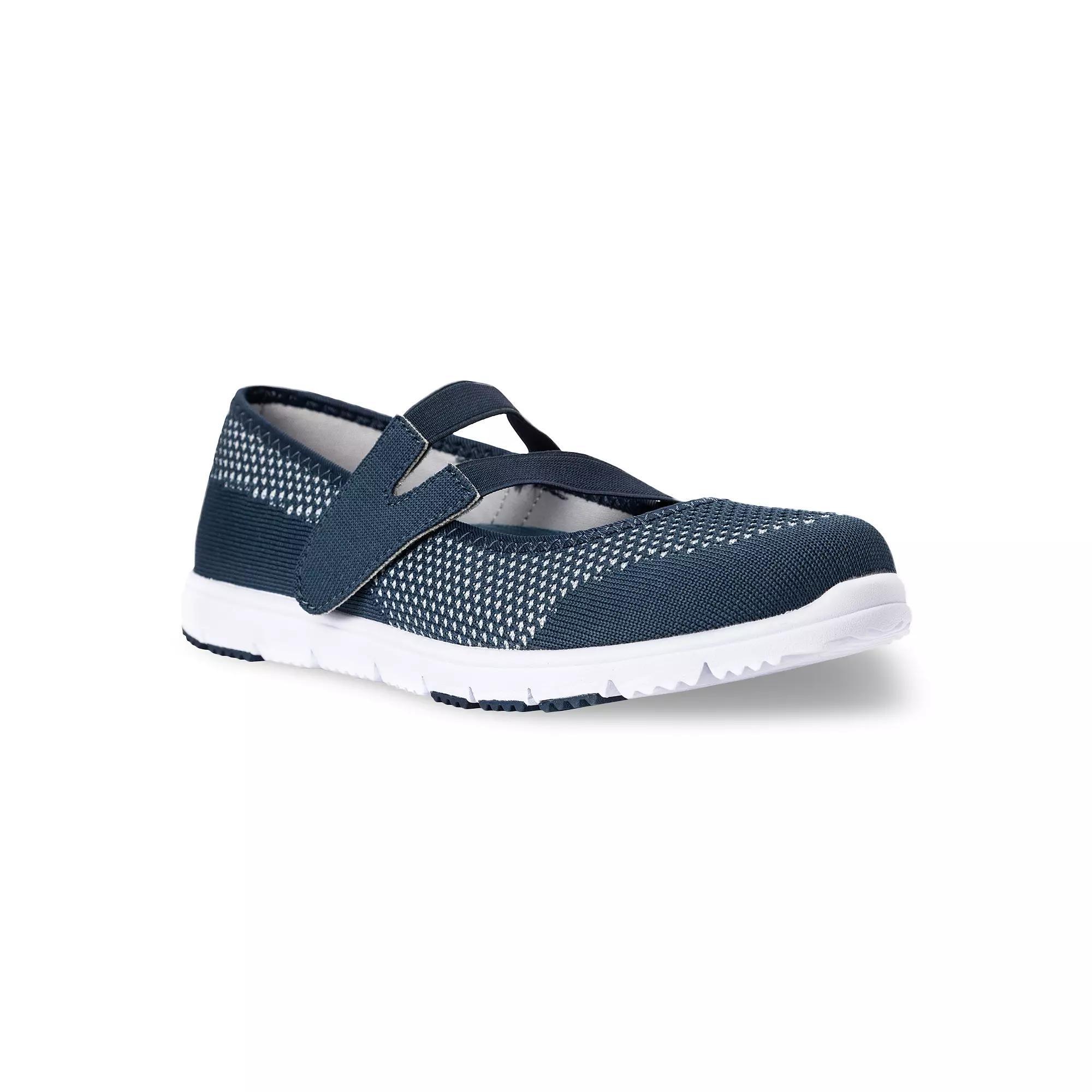Propet TravelWalker Evo Women's Mary Jane Sneakers, Size: 6.5 N, Cape Cod Blue Product Image