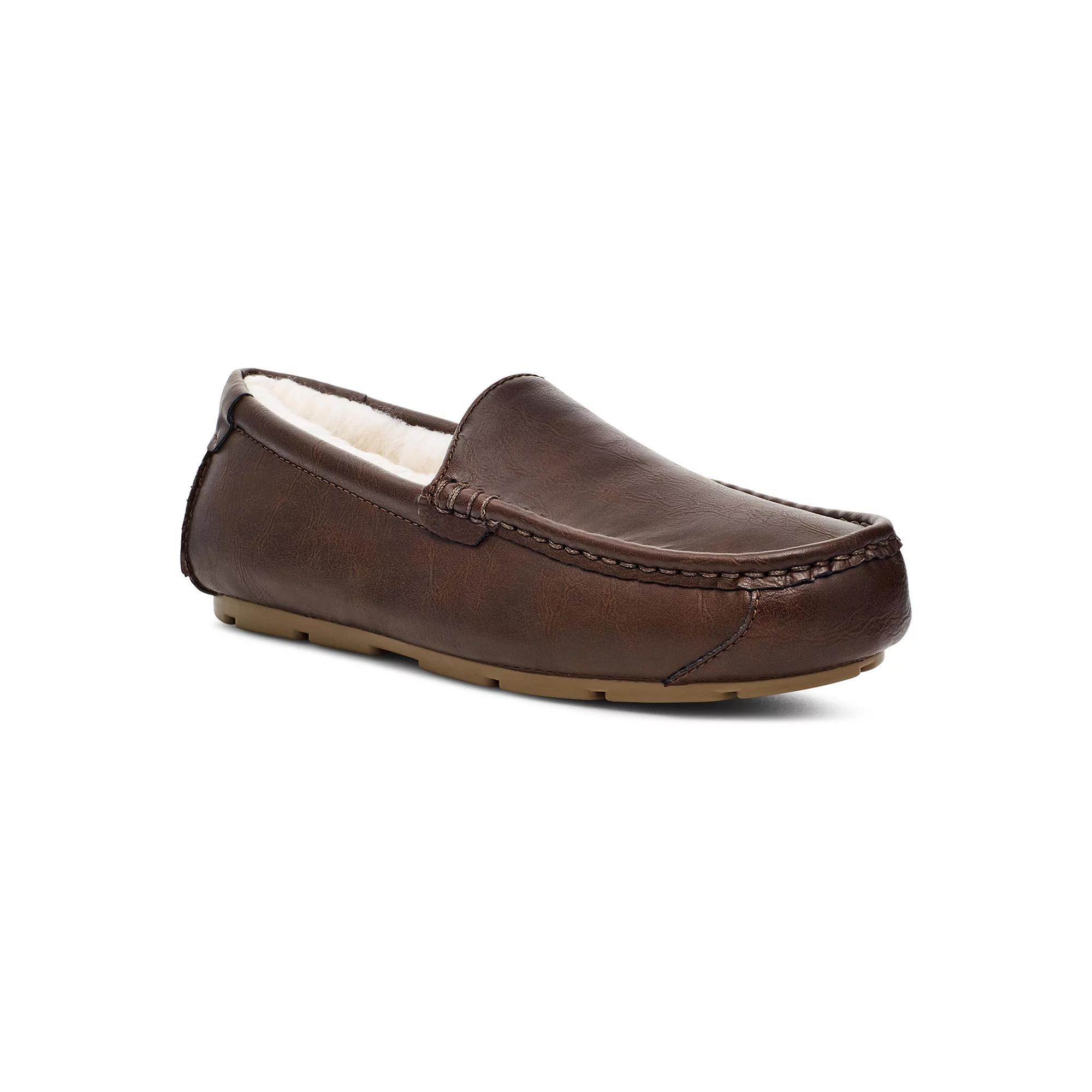 Koolaburra by UGG Men's Tipton Smooth Slippers, Size: 12, Brown Product Image