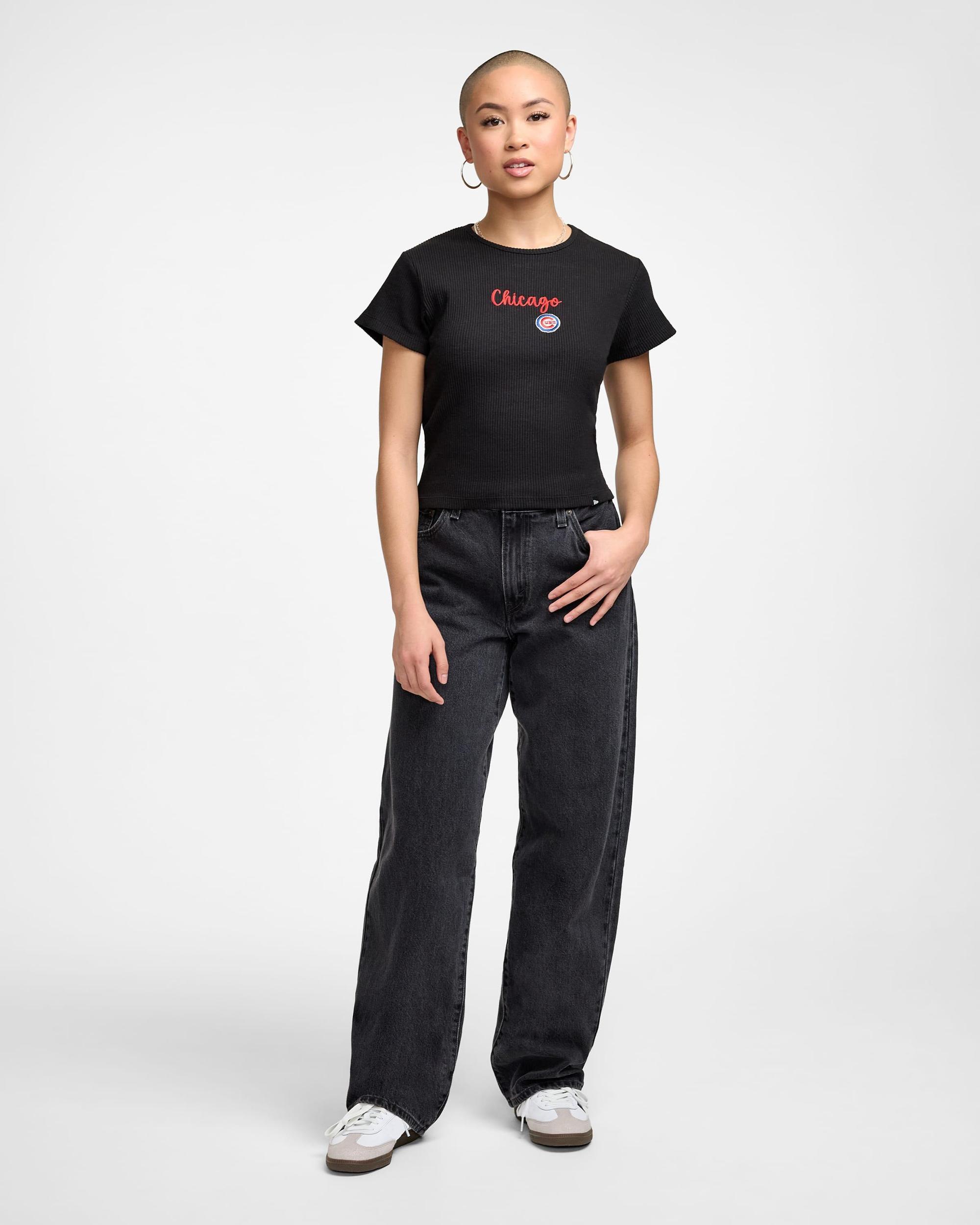 Chicago Bulls Sport Classics Women's Baby Tee Female Product Image