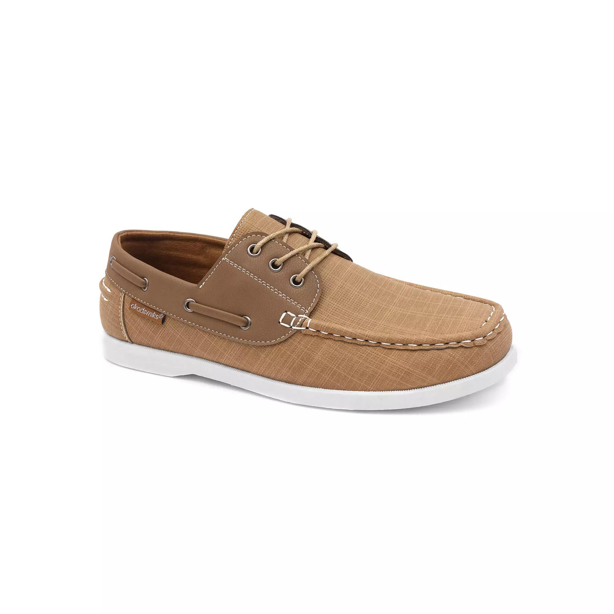 Akademiks Marina 2 Mens Boat Shoes Blue Product Image