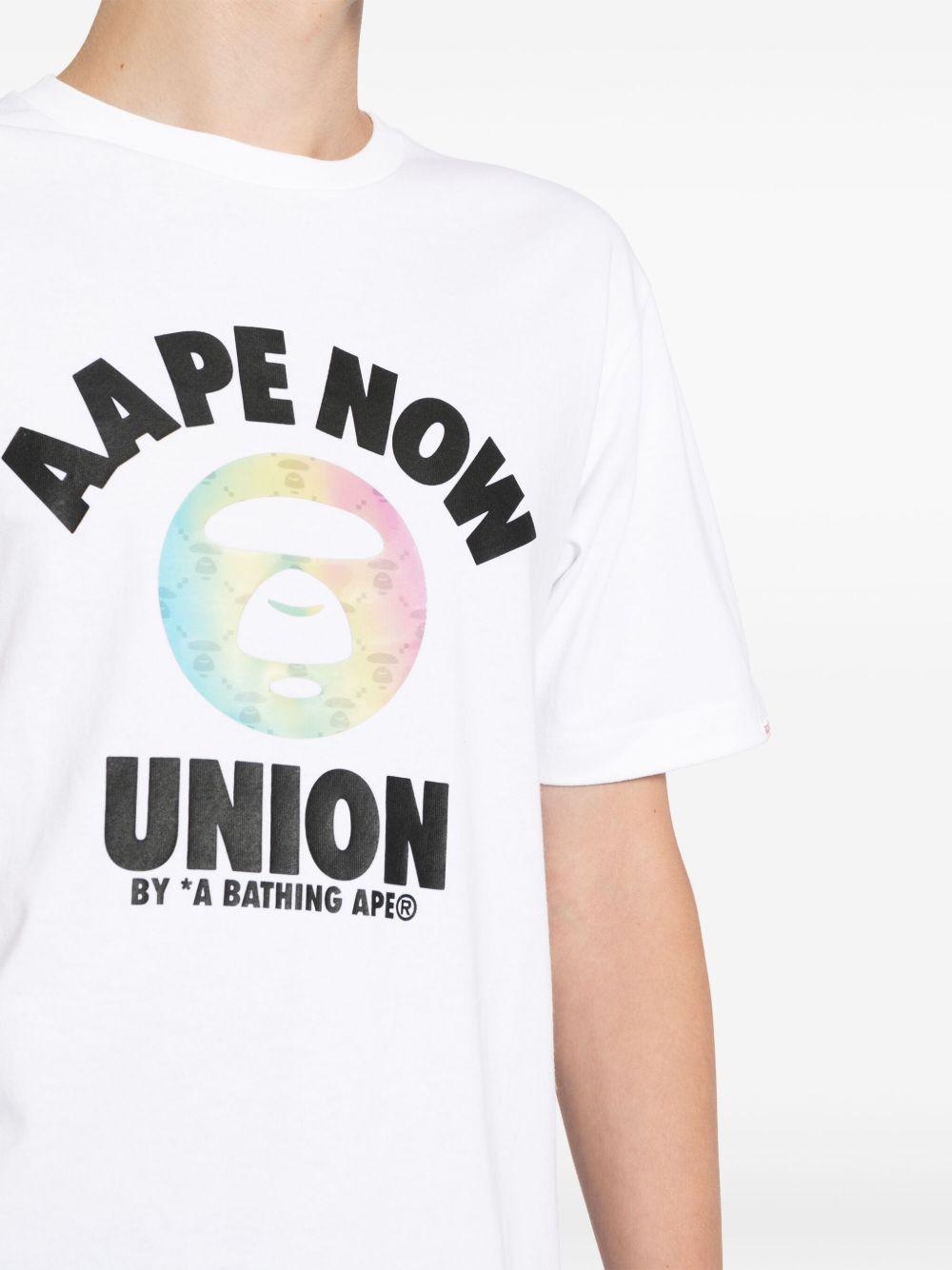 graphic-print cotton T-shirt Product Image