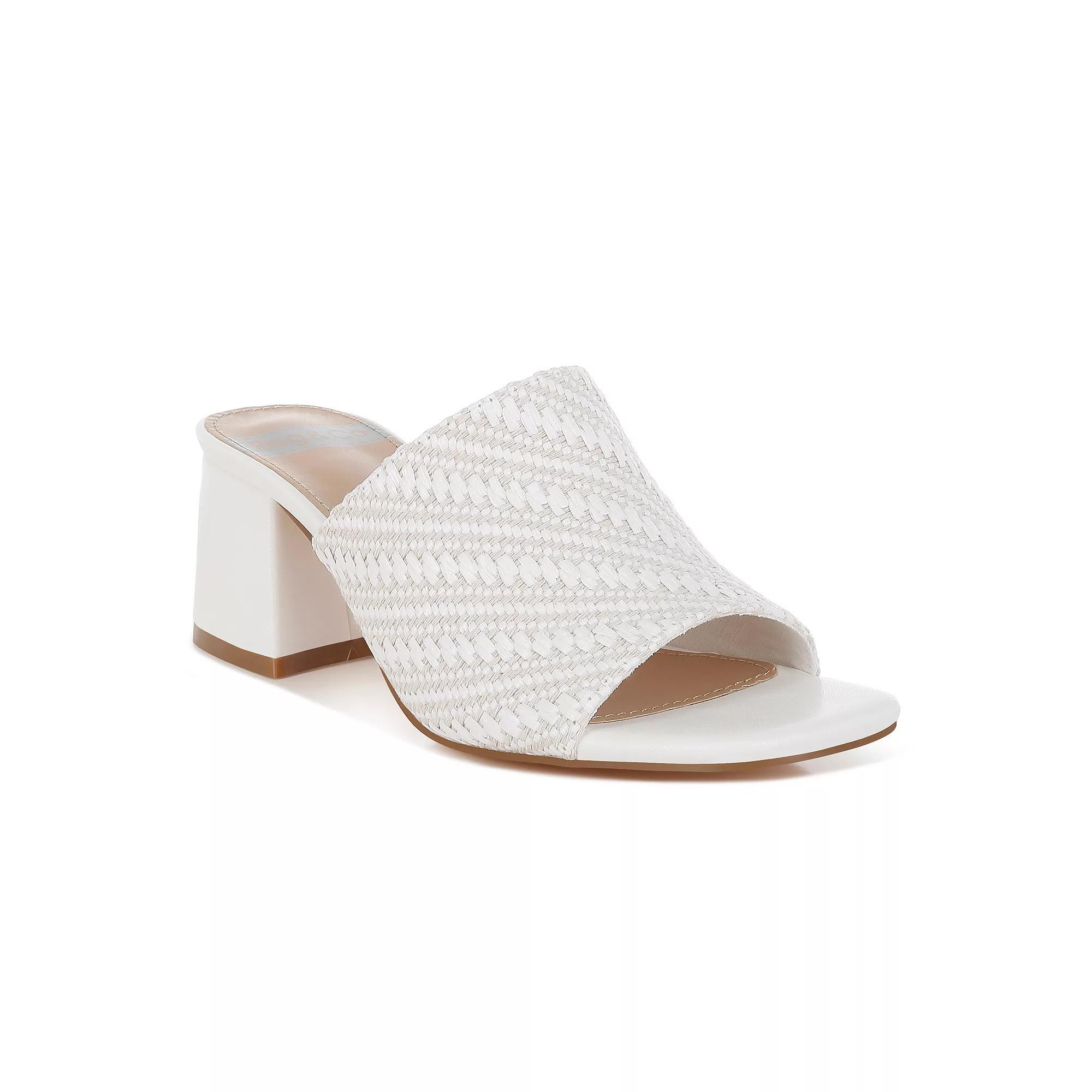 Rag & Co Morgana Women's Sandals, Size: 7, White Product Image
