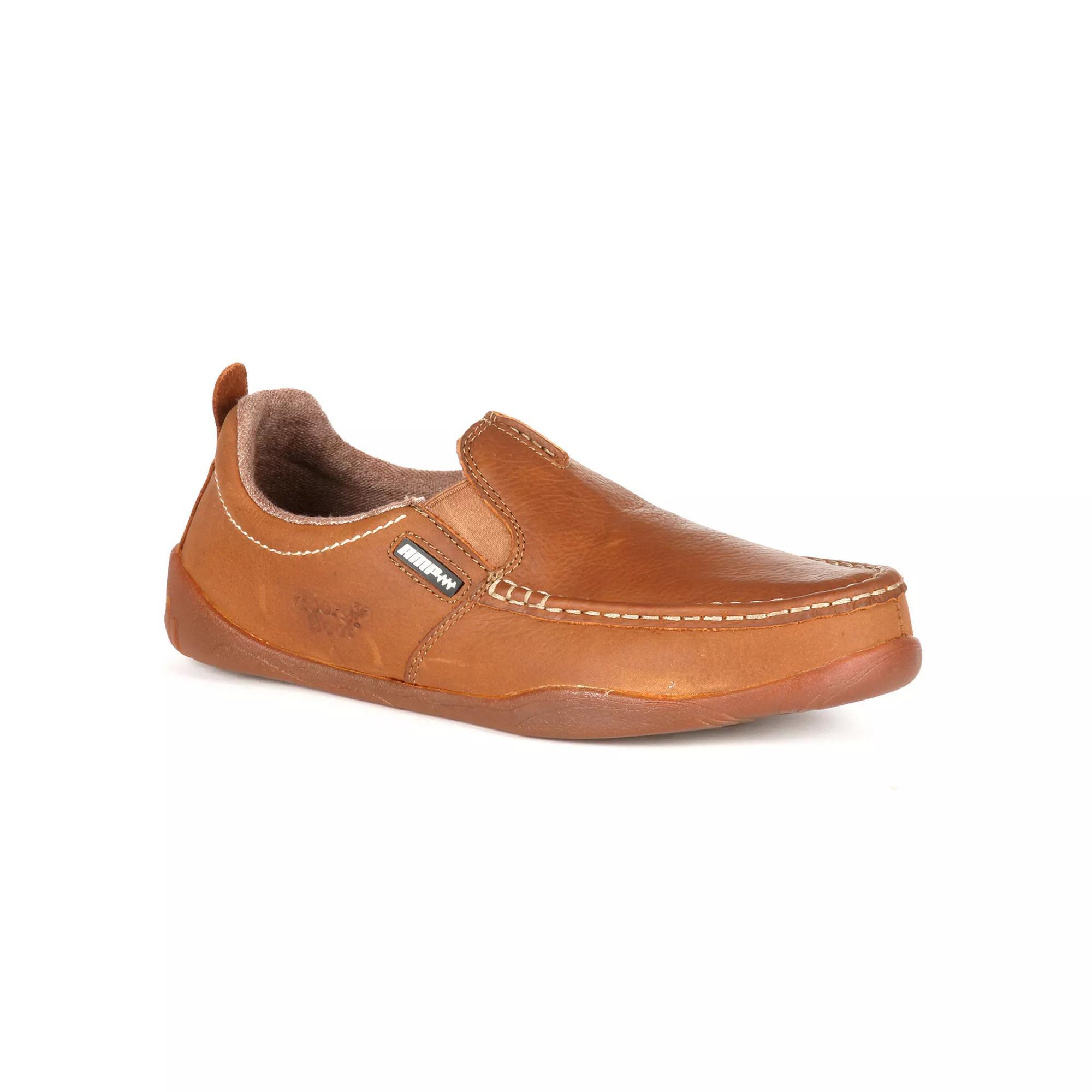 Georgia Boots Cedar Falls Men's Moc-Toe Slip-On Shoes, Size: 12 Medium Product Image