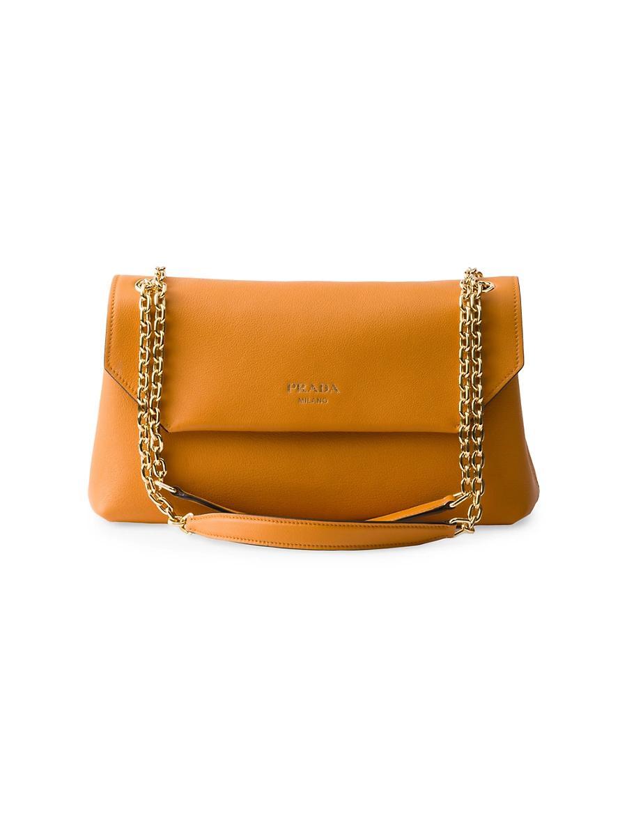 Womens Medium Leather Shoulder Bag Product Image