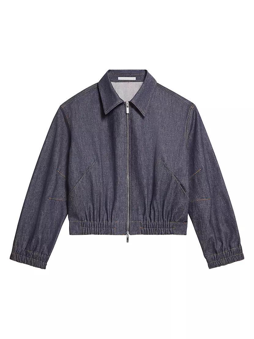 Apex Zip Denim Jacket Product Image