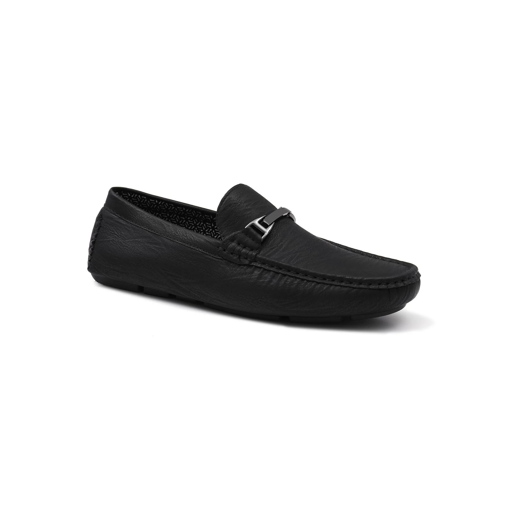 Aston Marc Men's Loafers, Size: 13, Black Product Image