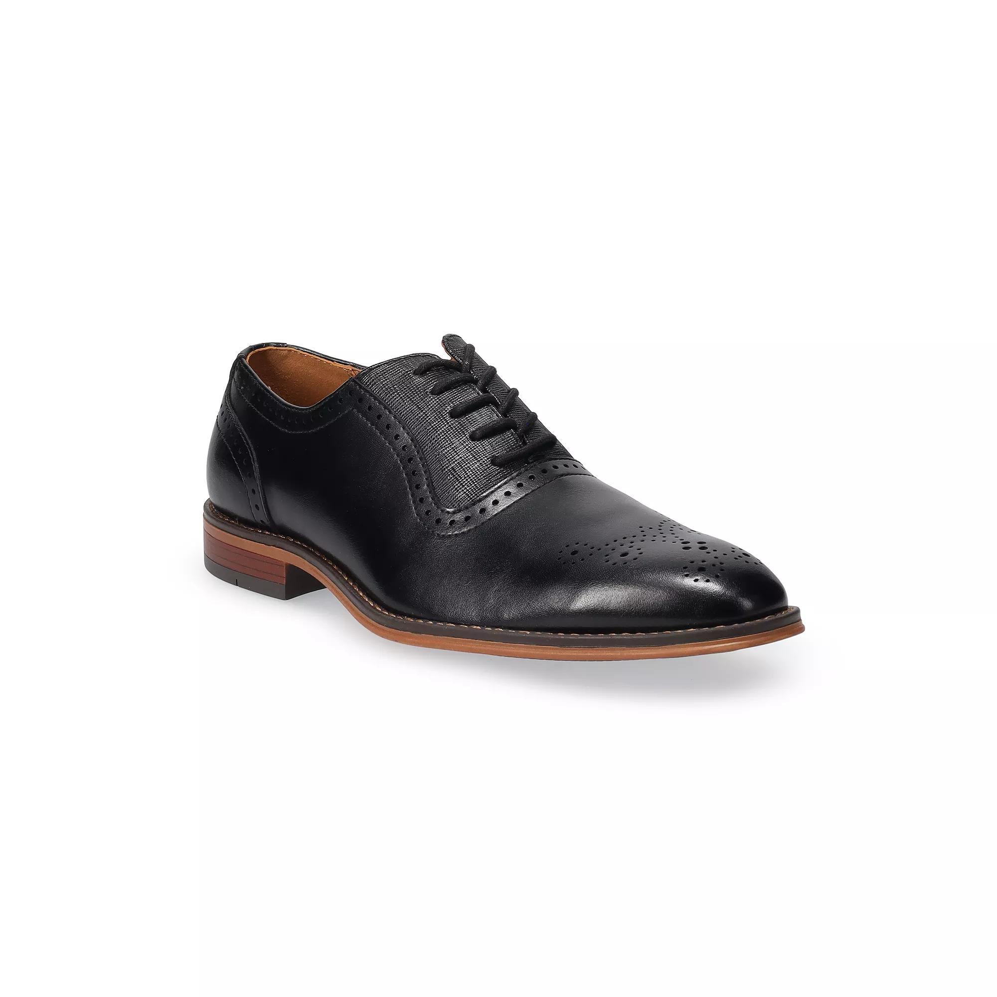 Apt. 9® Paulo Brogue Men's Dress Shoes, Black Product Image