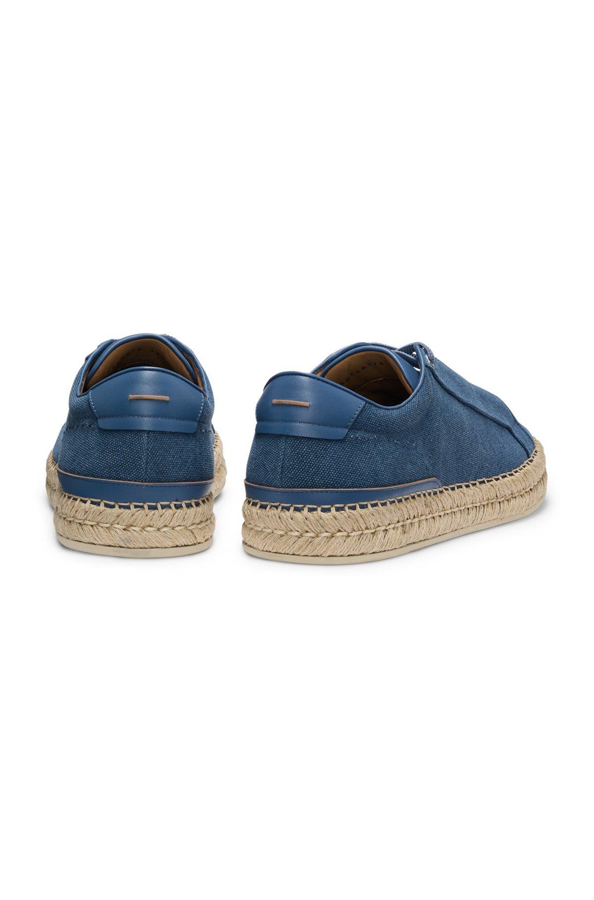 BOSS - Gary EXTRALIGHT sneakers with hidden laces - Blue Product Image