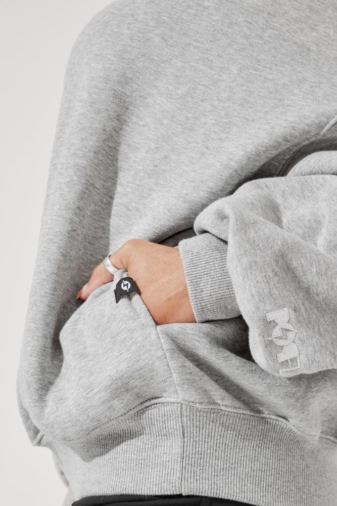 Cloud Crewneck Sweater - Merlot Product Image
