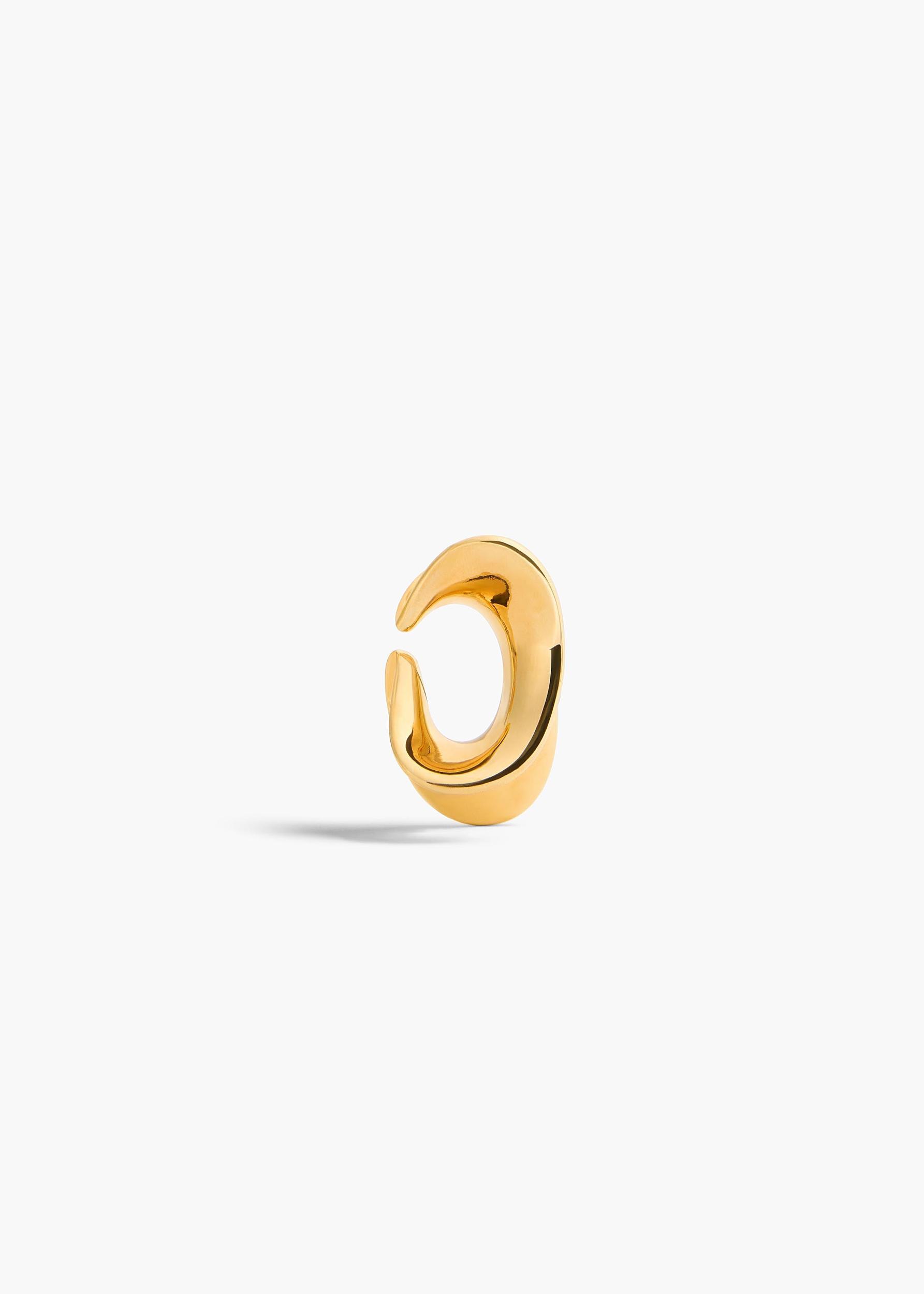 Shadow Right Ear Cuff in Gold Product Image